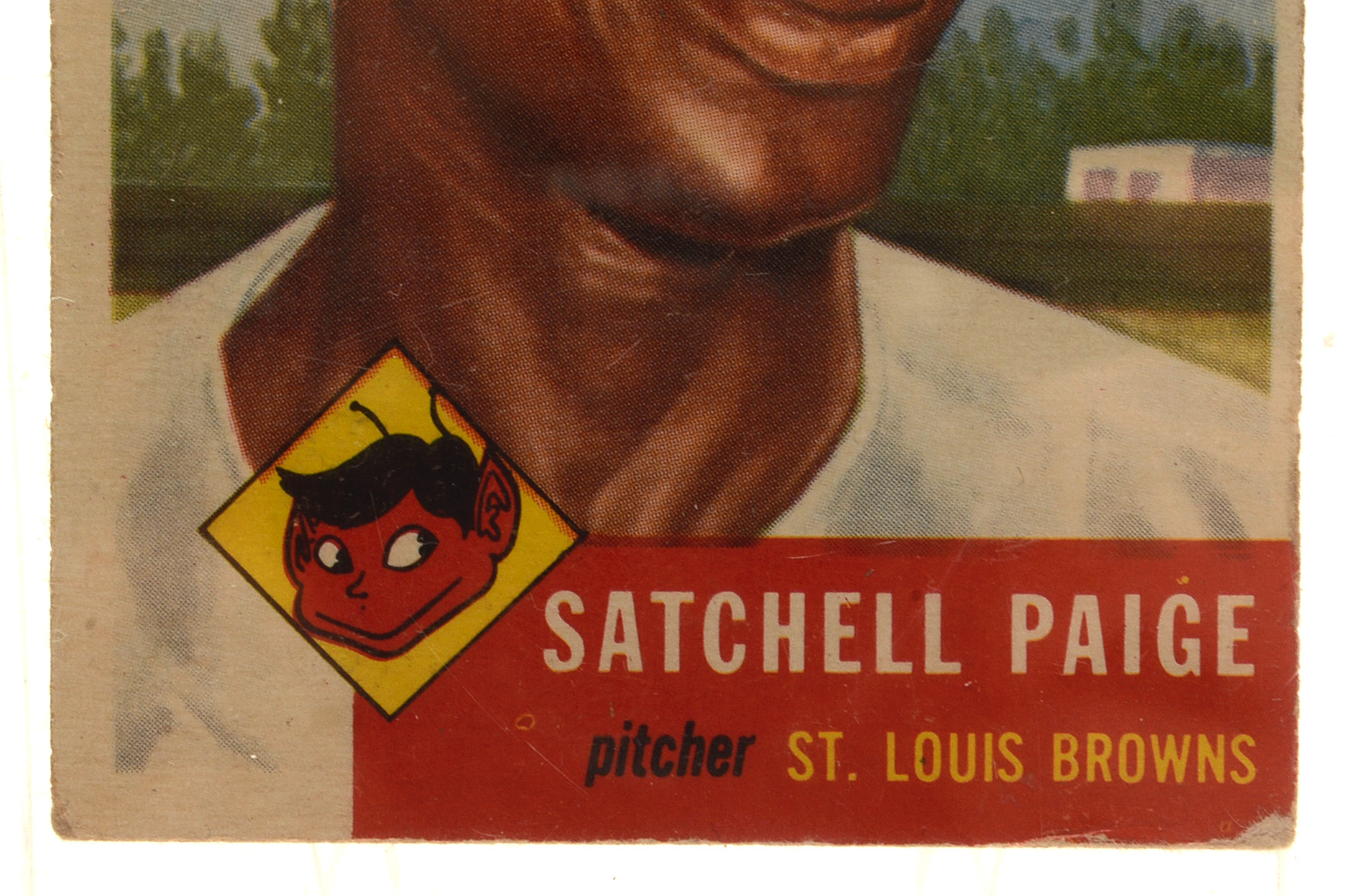 1953 Satchel Paige Topps "Rookie" Baseball Card EBTH