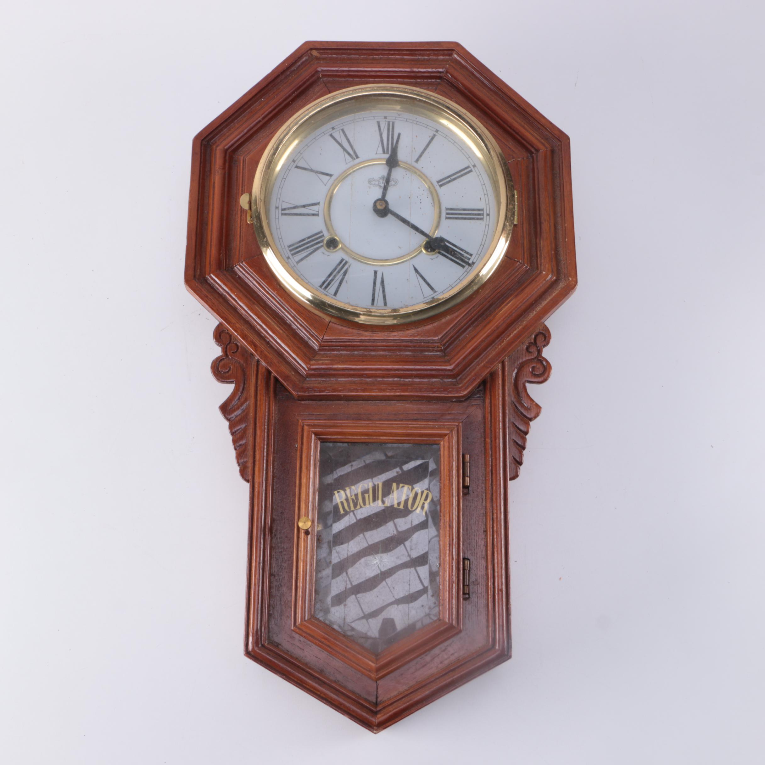 Regulator Pendulum Wall Clock EBTH