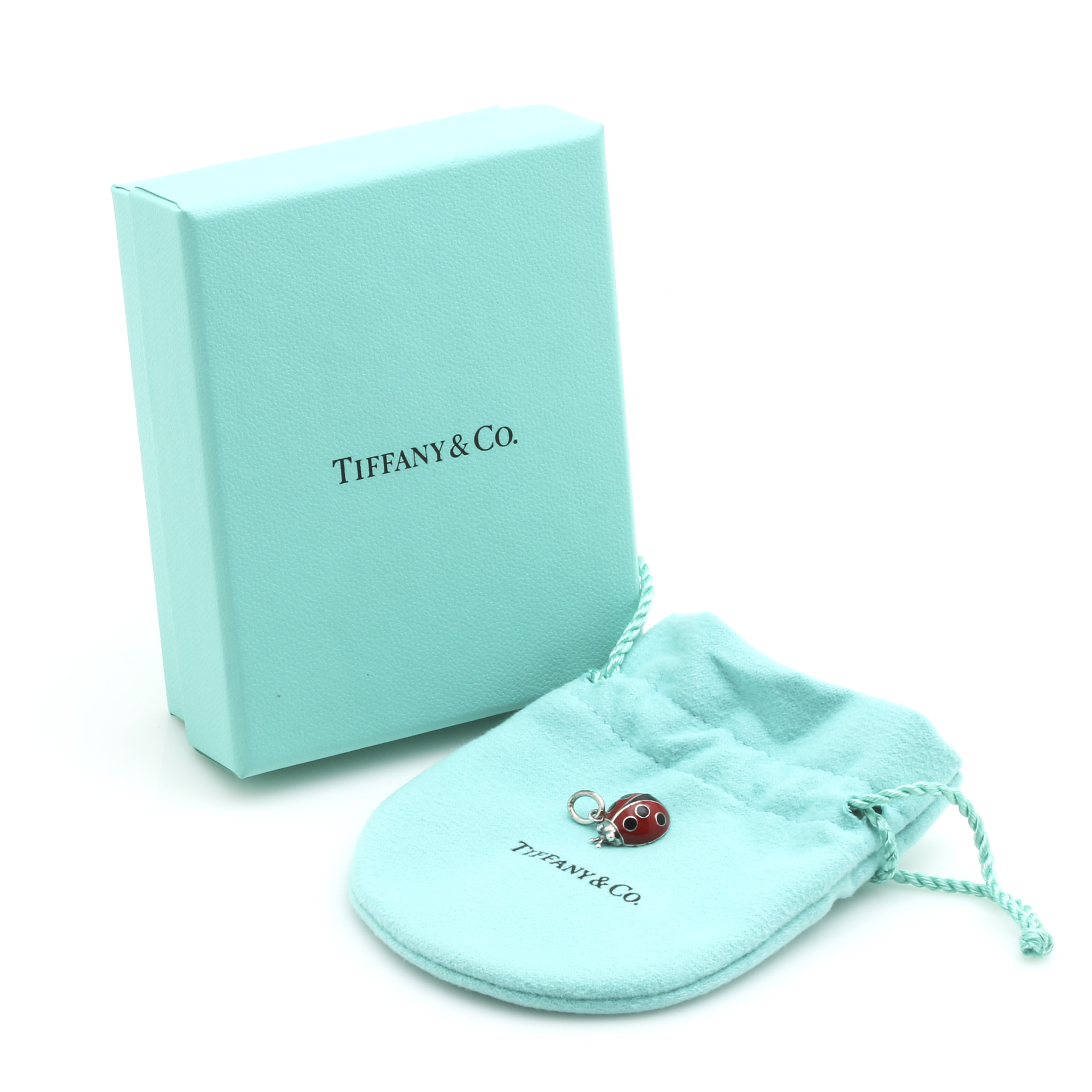 tiffany blue ladybug charm