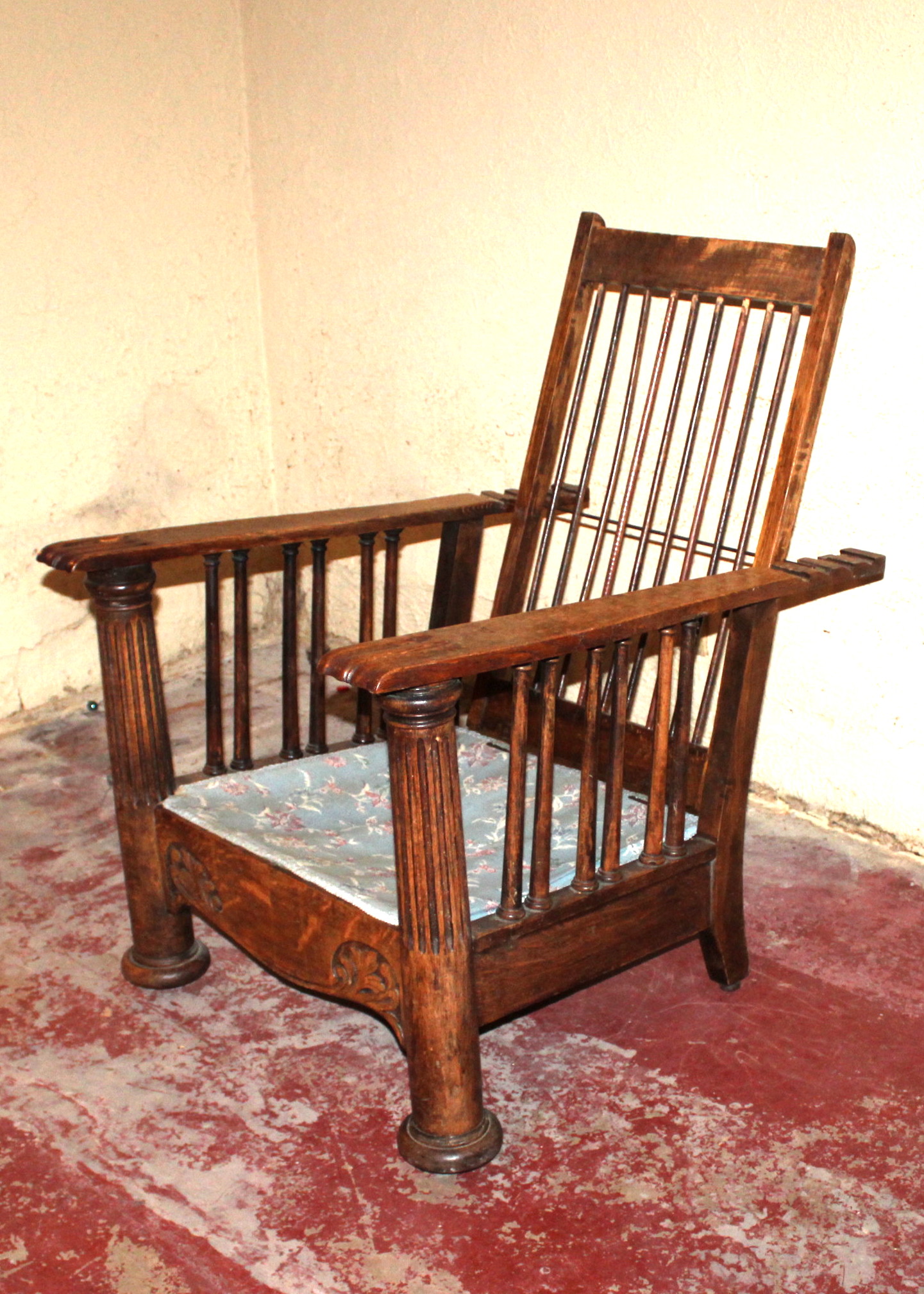 Antique Morris Reclining Chair EBTH