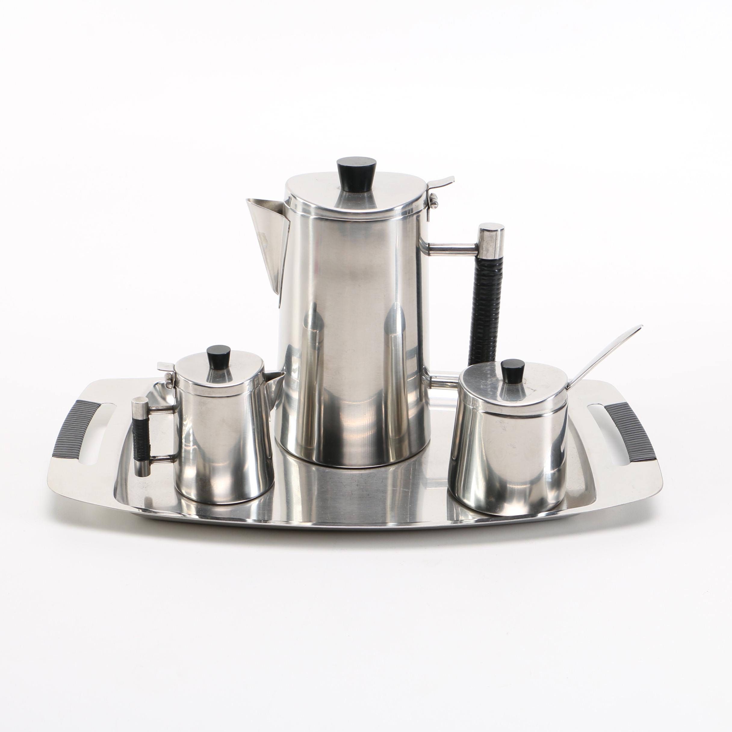 Oneida Stainless Steel Coffee Set EBTH