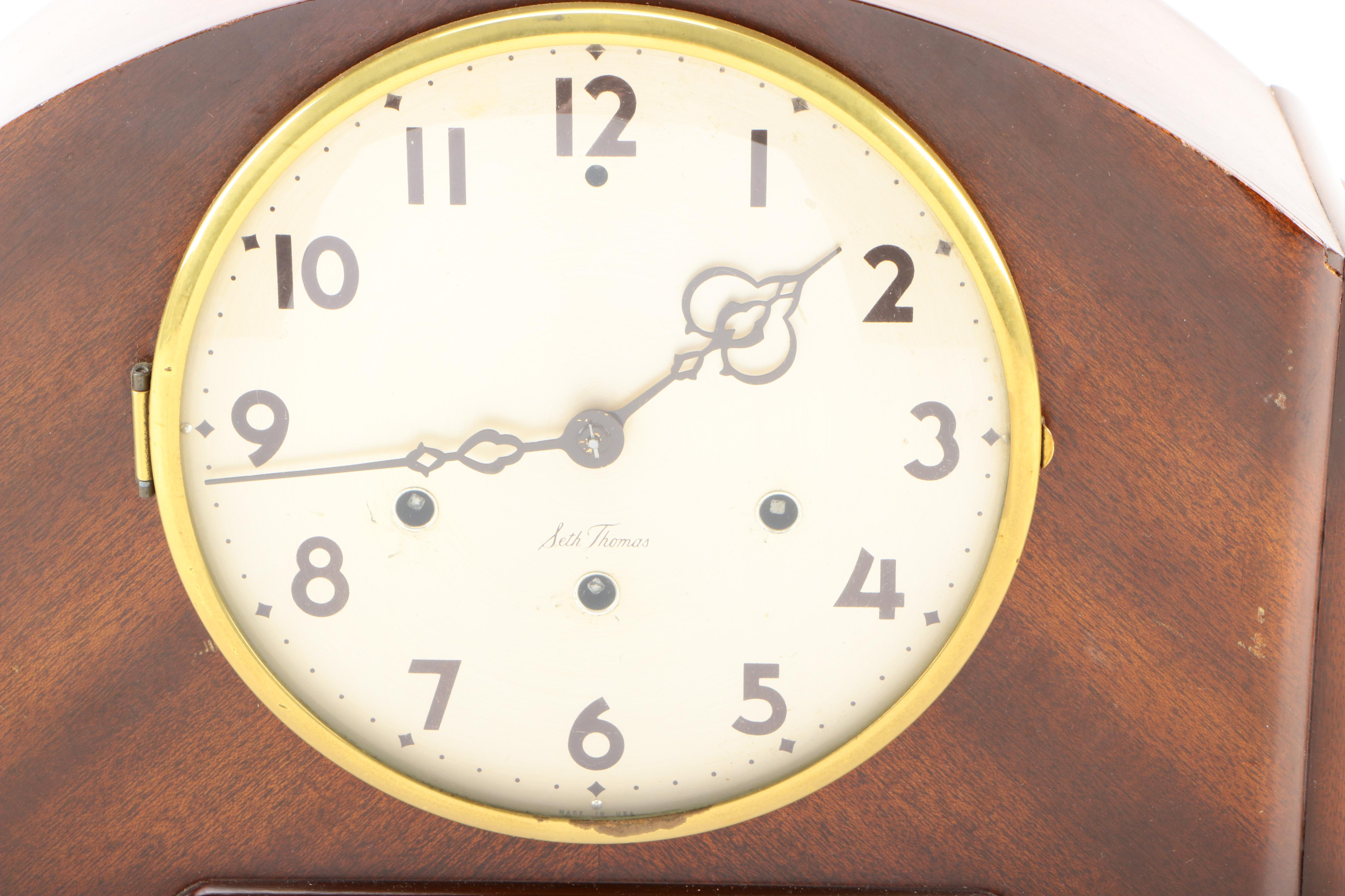 Seth Thomas "Simsbury" Mantel Clock with Westminster Chime EBTH