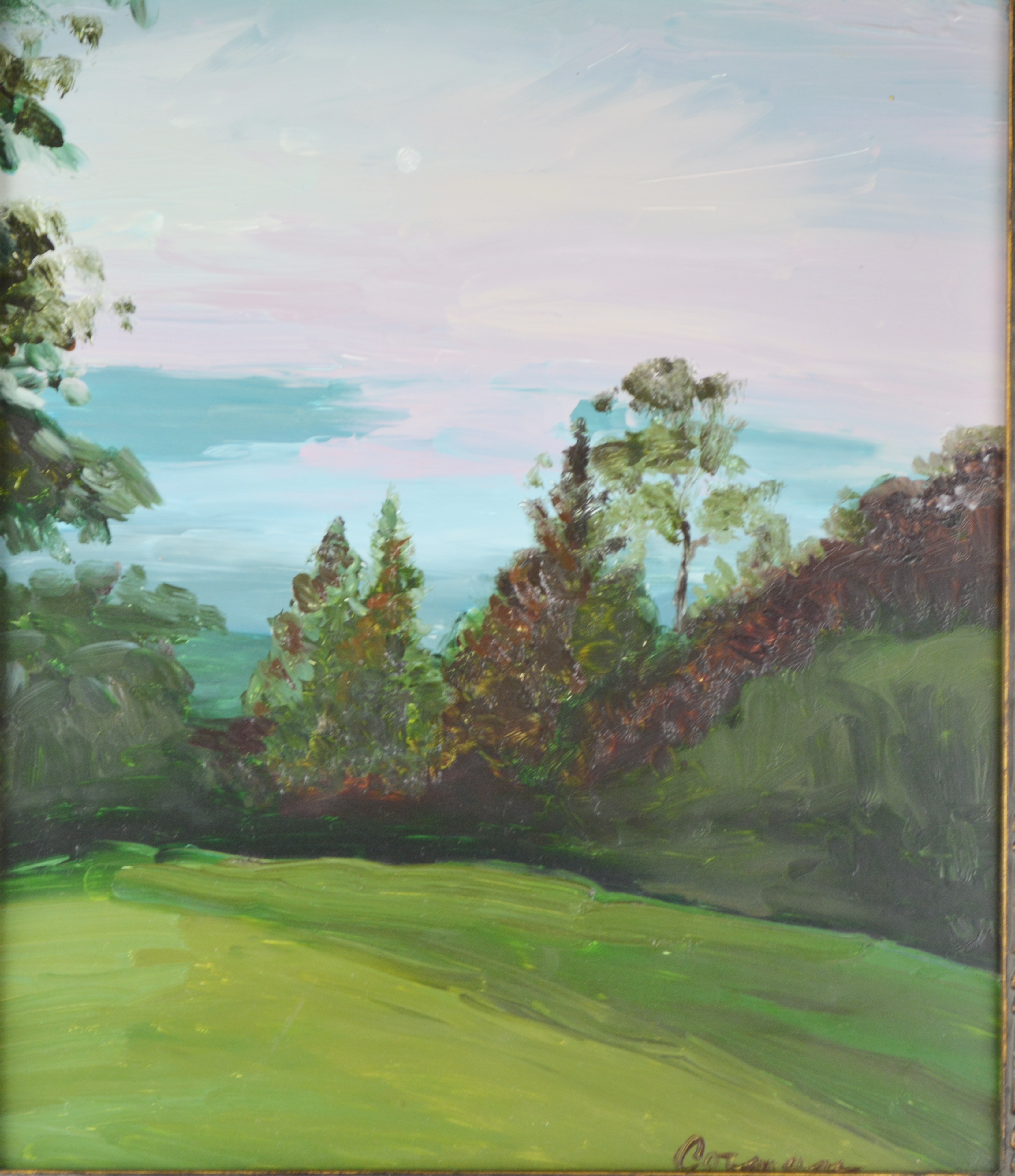 Diane Corman Original Landscape Oil Painting EBTH