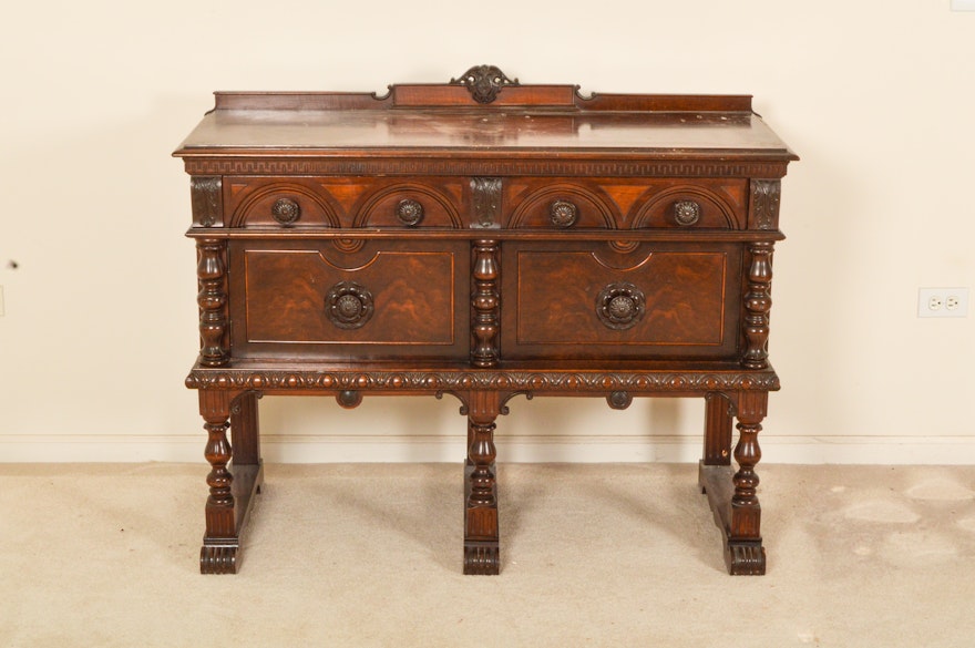 William And Mary Style Buffet From The Rockford Furniture Company