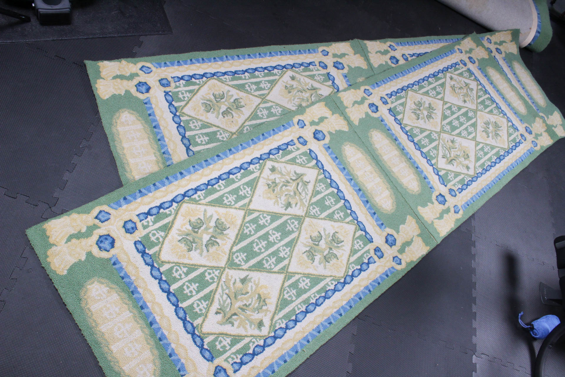 Hand-Hooked Rug Runners by Vera Bradley | EBTH