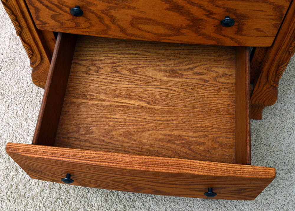 Oak Nightstand by Oakwood Interiors EBTH