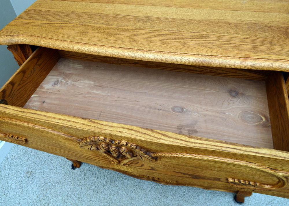 Oak Four Drawer Chest by Oakwood Interiors EBTH