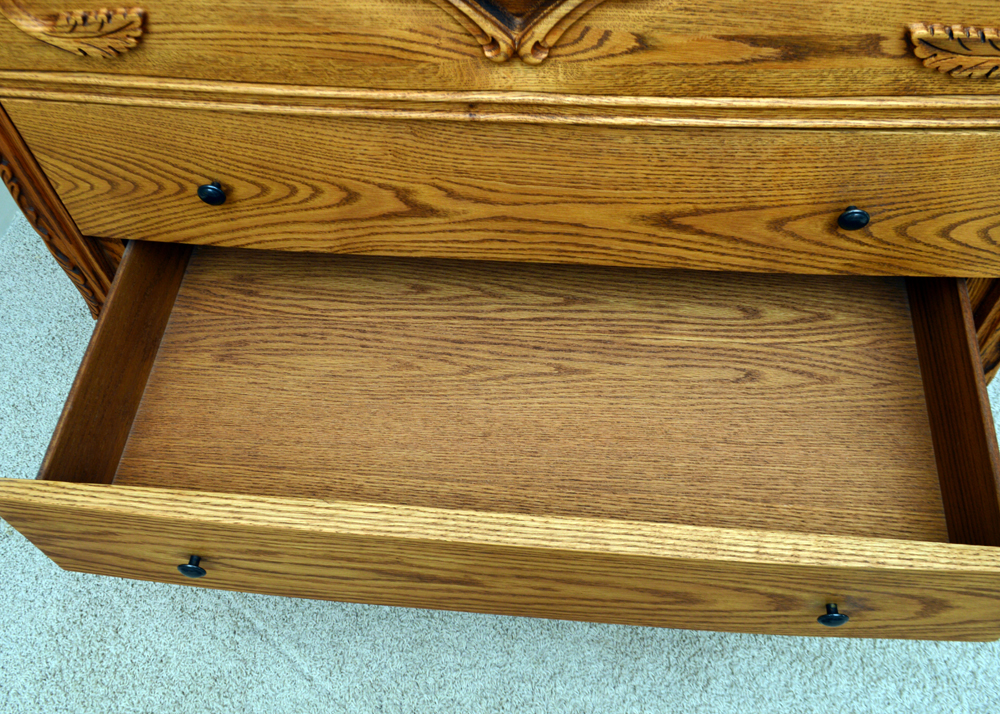 Oak Four Drawer Chest by Oakwood Interiors EBTH