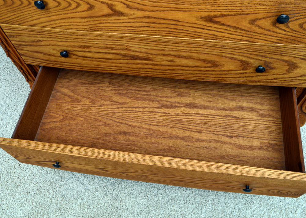 Oak Four Drawer Chest by Oakwood Interiors EBTH