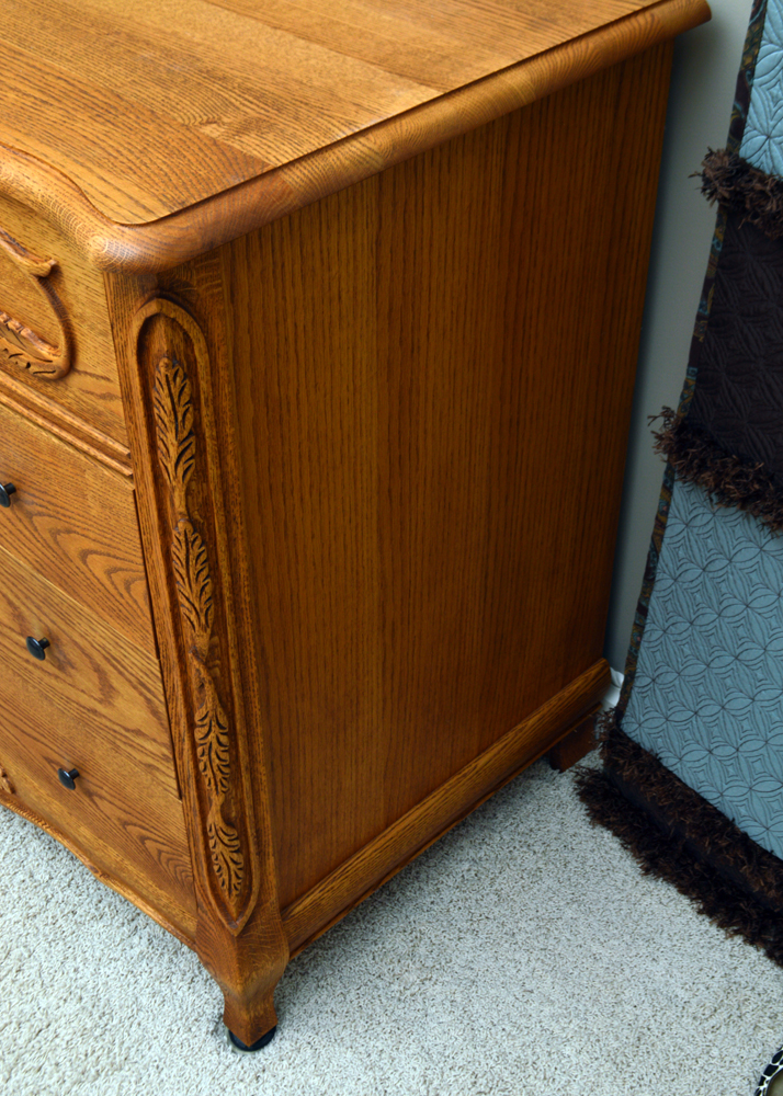 Oak Four Drawer Chest by Oakwood Interiors EBTH