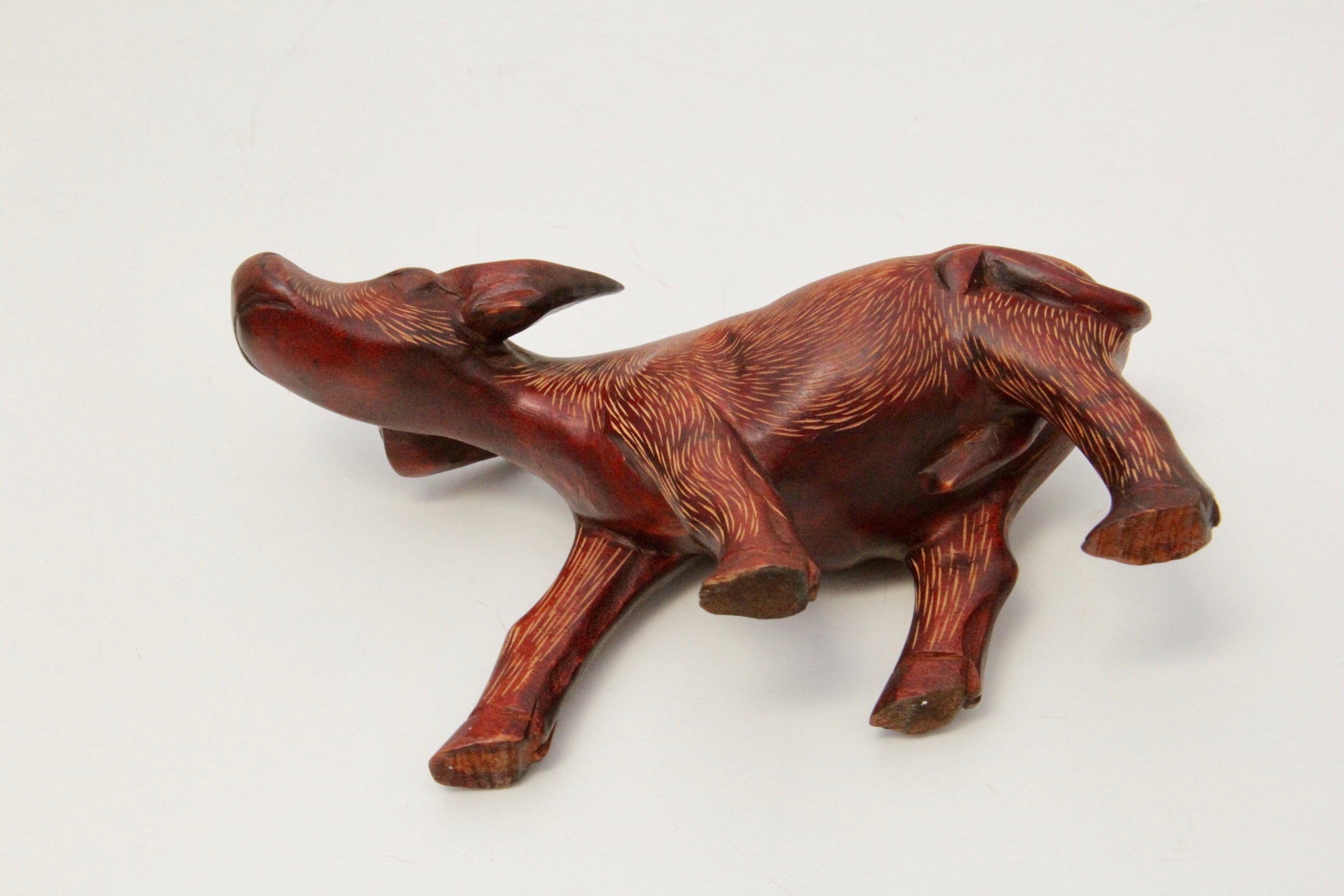 Collection of Vintage Carved Wood Animal Figurines EBTH