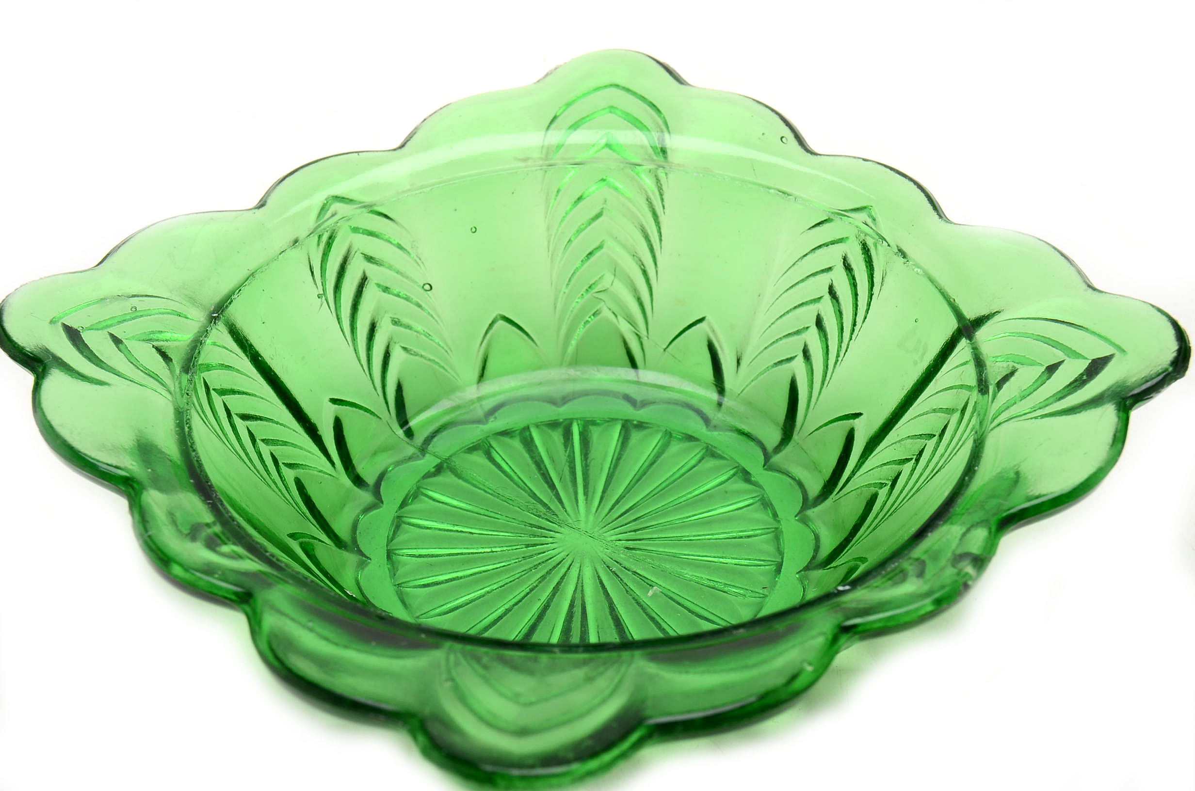 "Florida Herringbone" Early American Pattern Glass EBTH