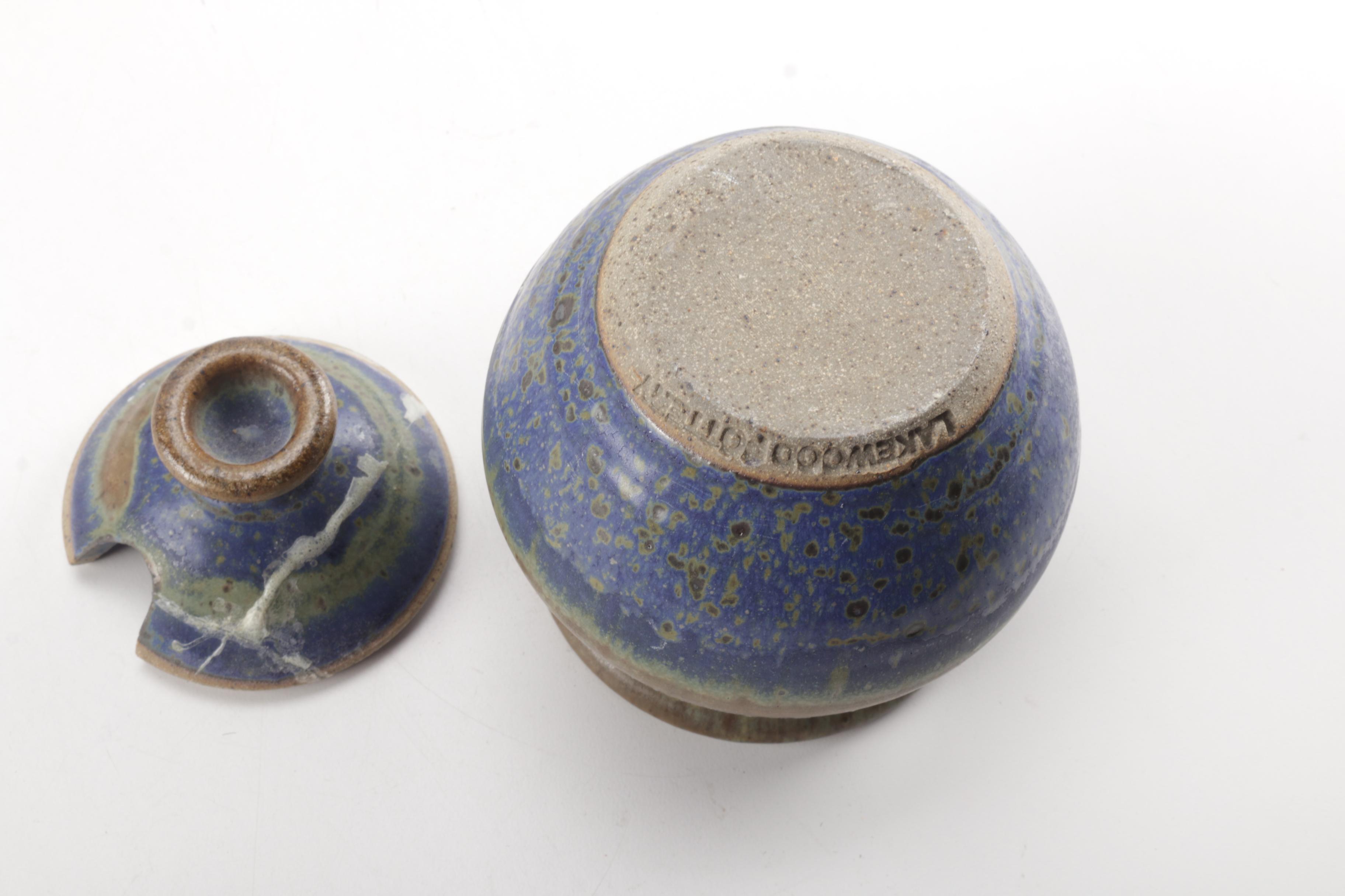 Pottery Including Stoneware From Lakewood Pottery EBTH