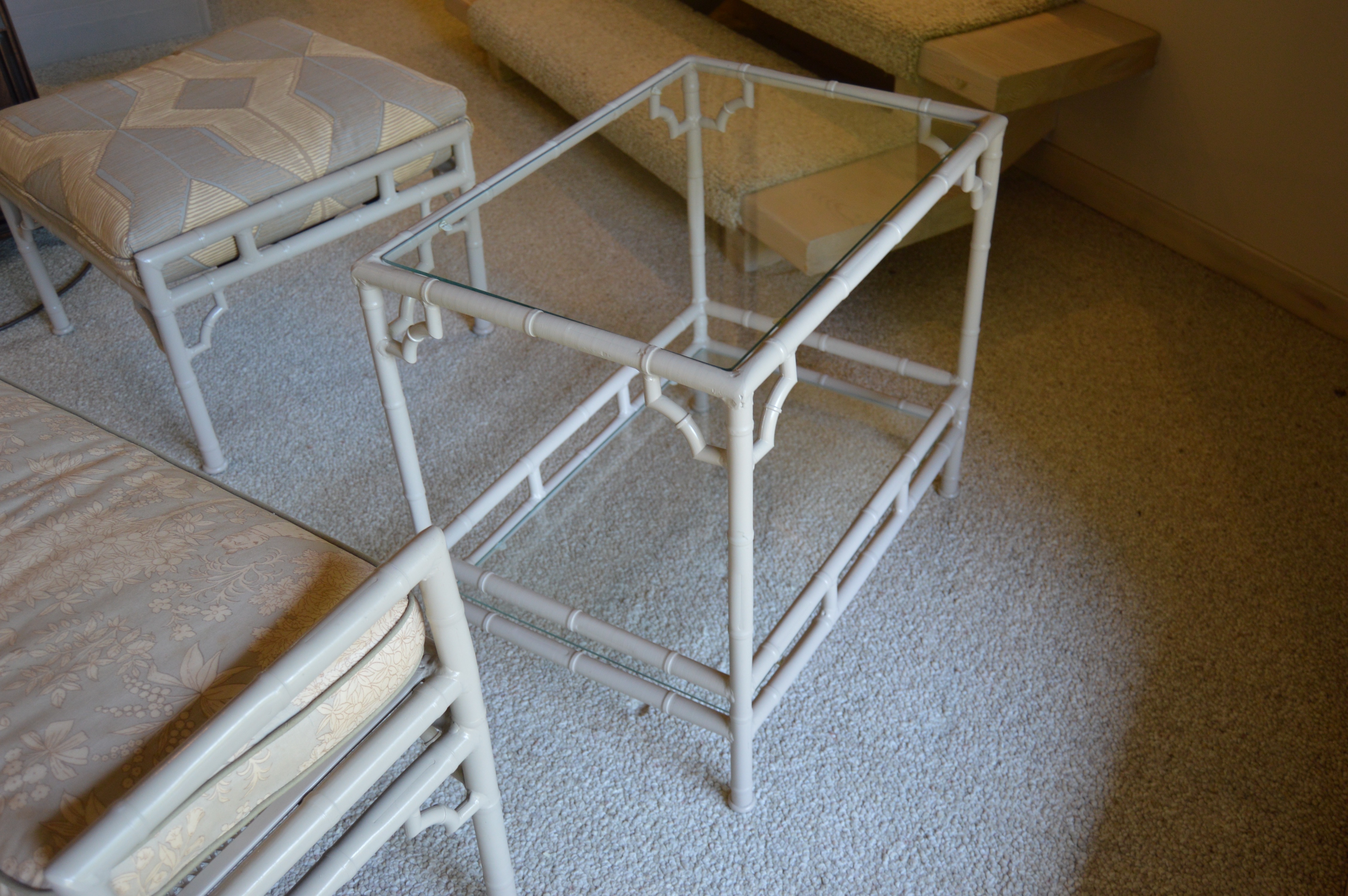 Vintage Faux Bamboo Outdoor Furniture by Meadowcraft EBTH