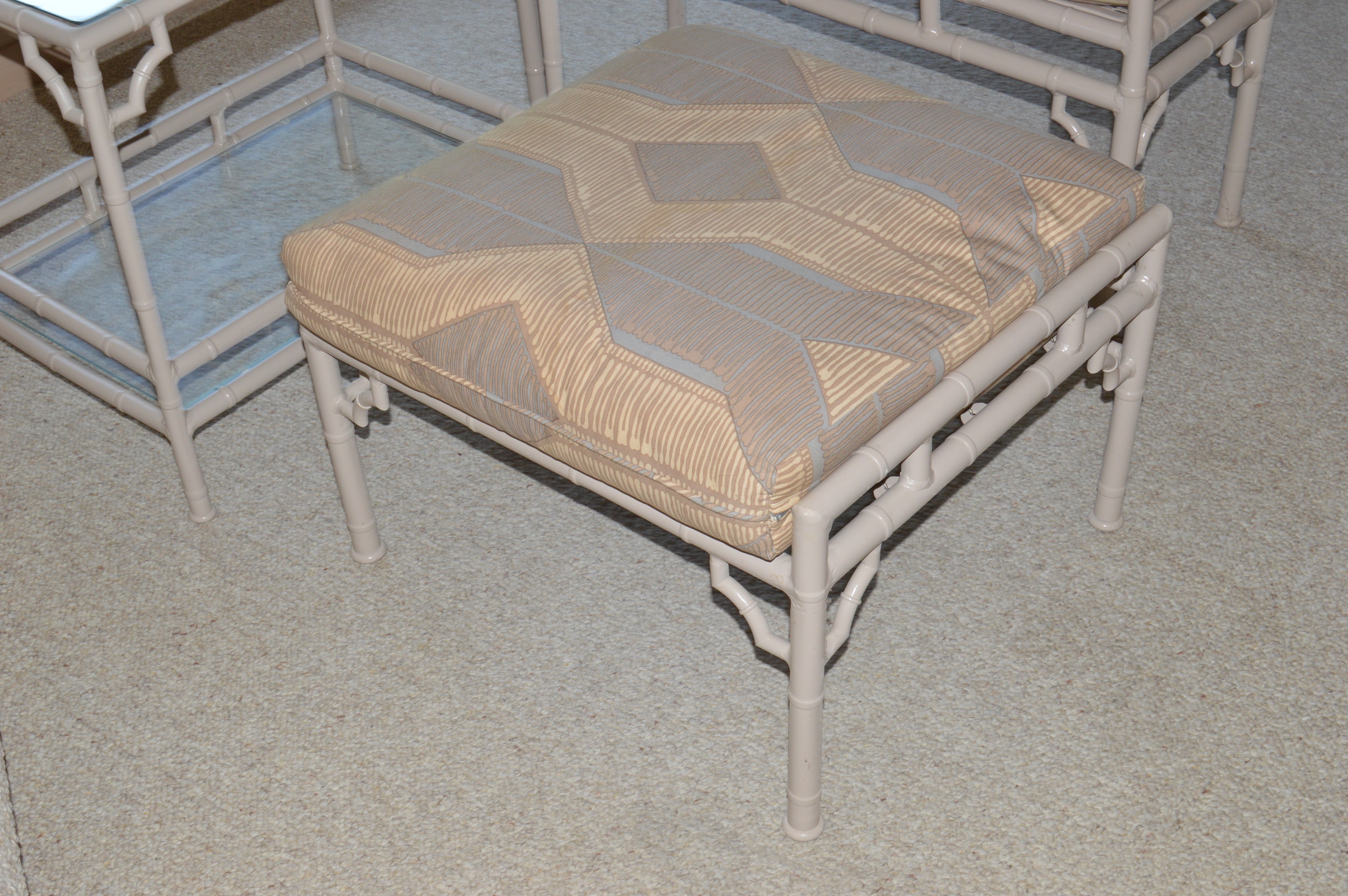 Vintage Faux Bamboo Outdoor Furniture by Meadowcraft EBTH