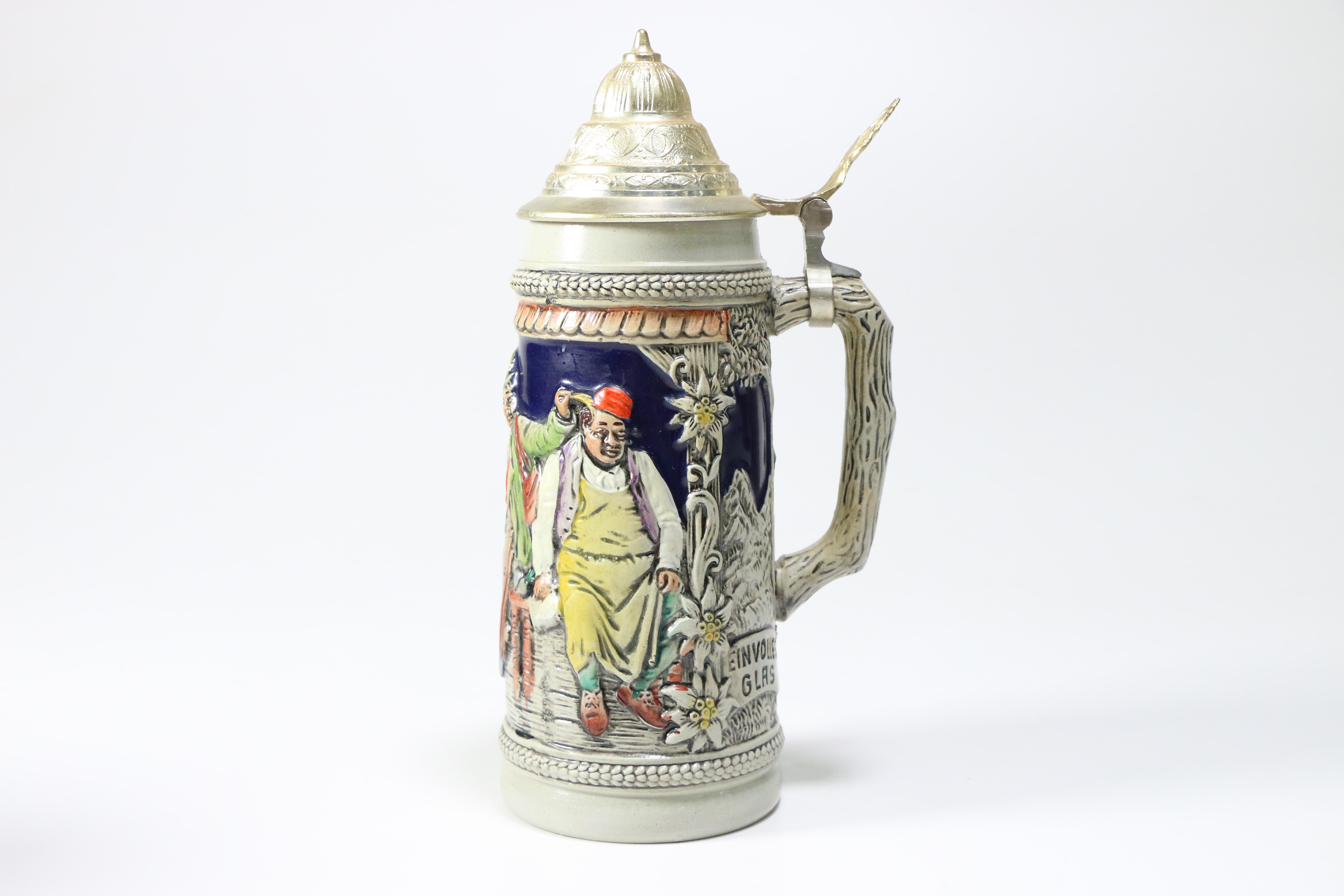 Vintage German Ceramic Beer Steins EBTH