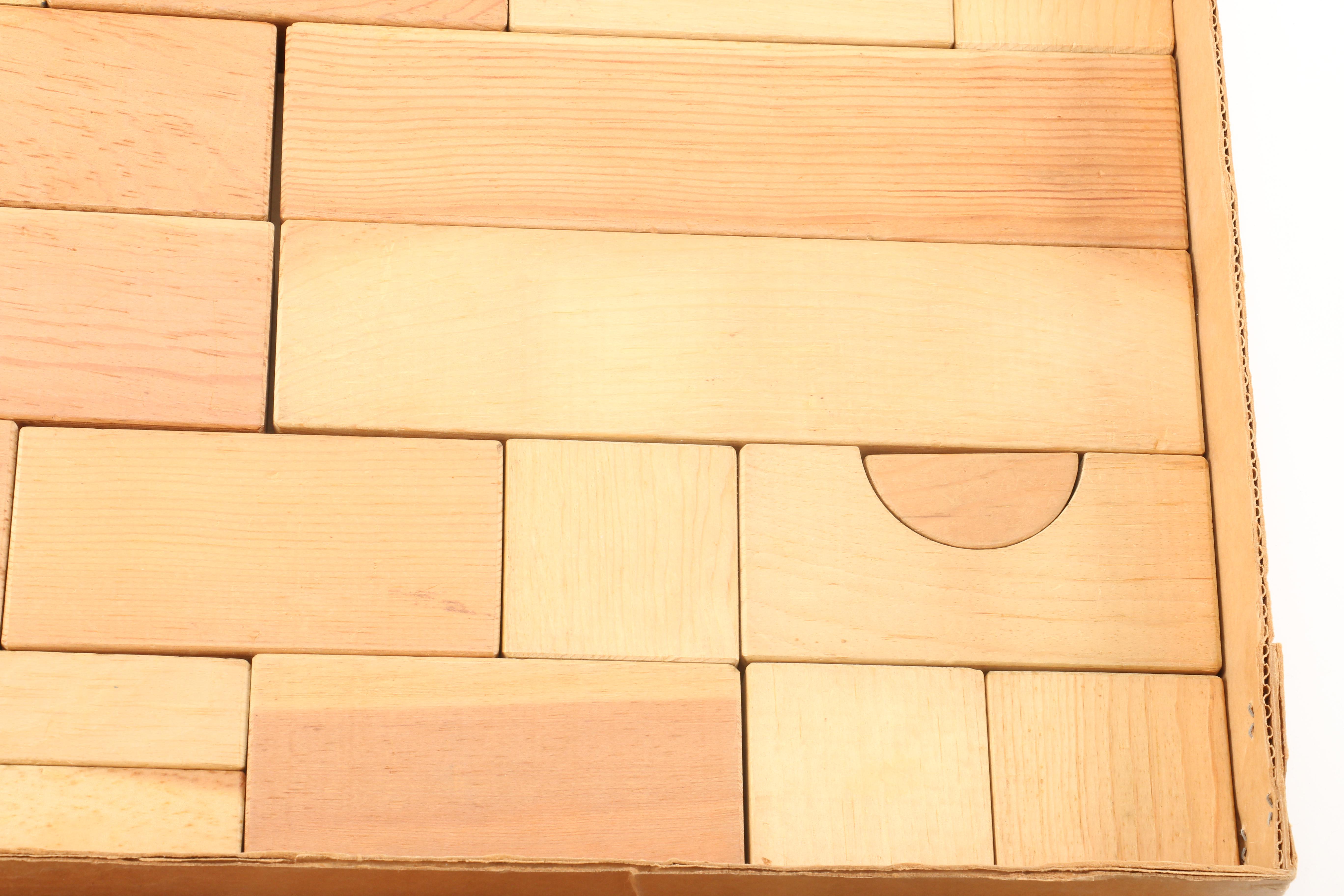 1950s Playskool Intermediate Kindergarten Blocks EBTH