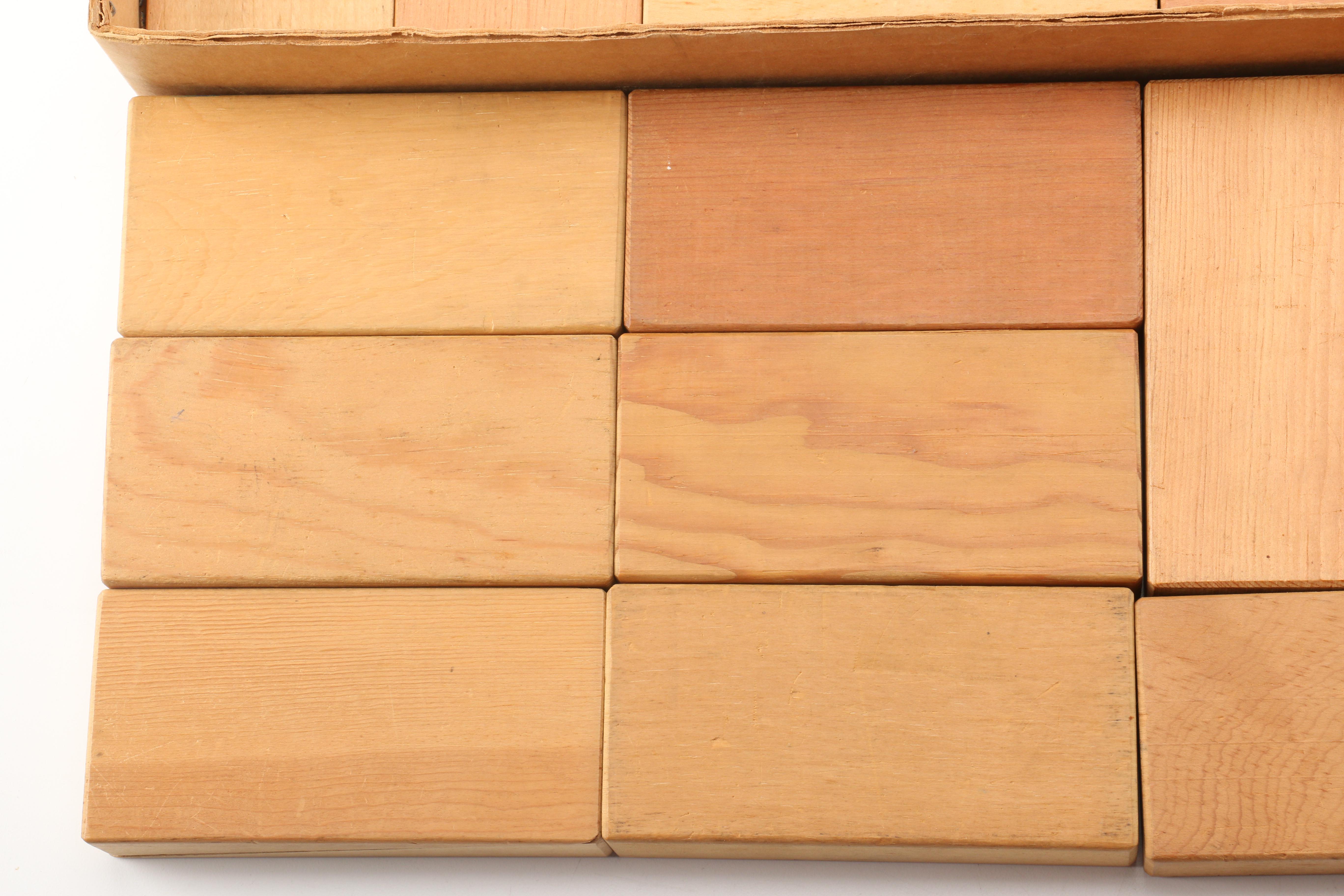 1950s Playskool Intermediate Kindergarten Blocks EBTH