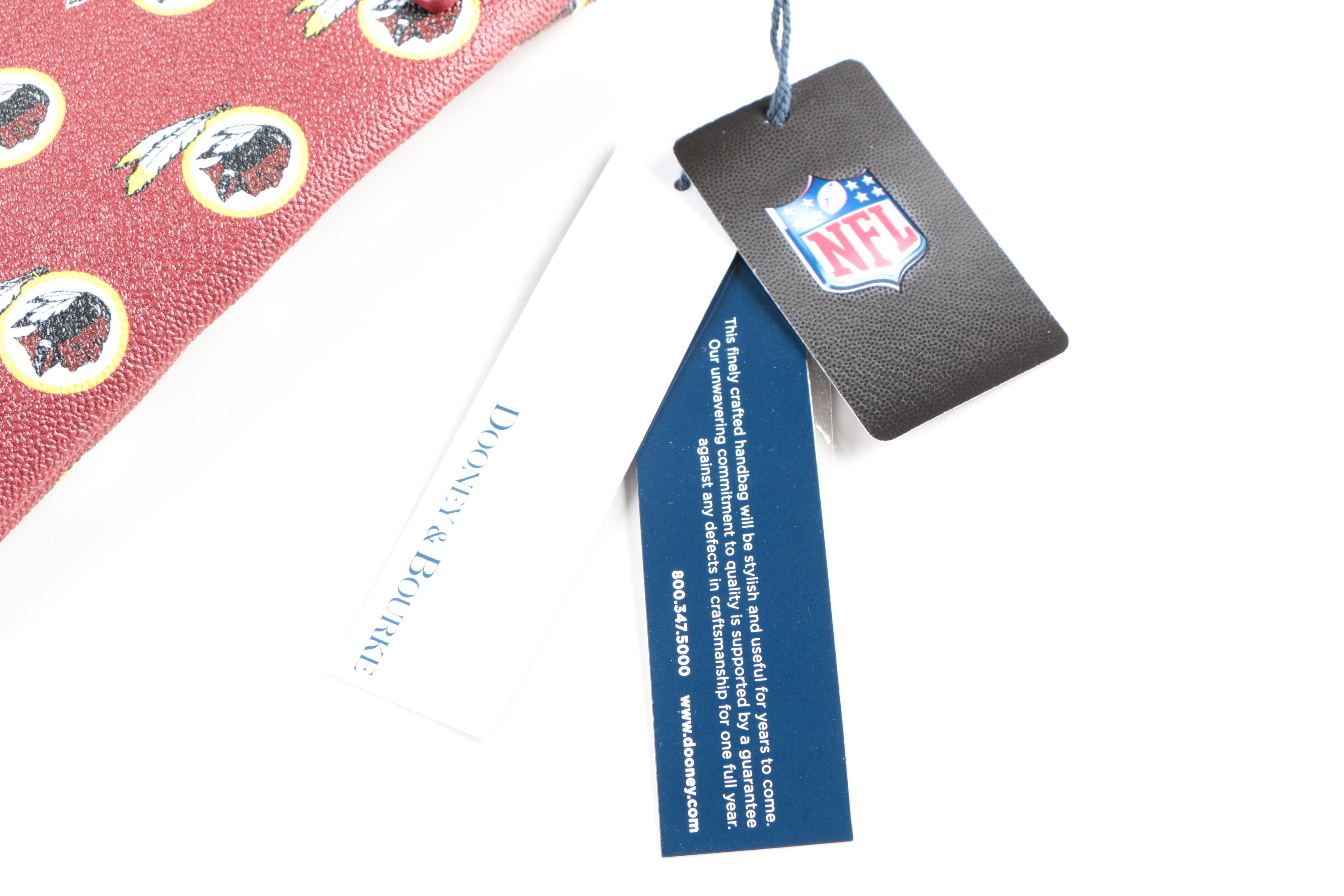 Dooney and Bourke Washington Redskins Triple Zip Crossbody EBTH