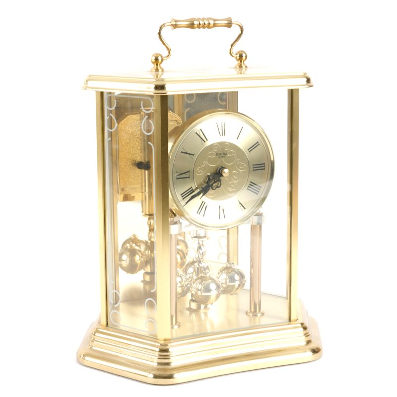 Brass Bulova Carriage Clock | EBTH