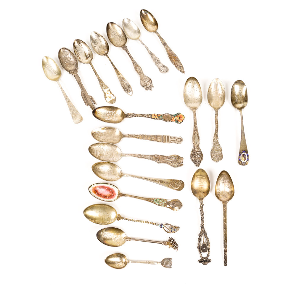 Sterling Silver Spoon Collection EBTH