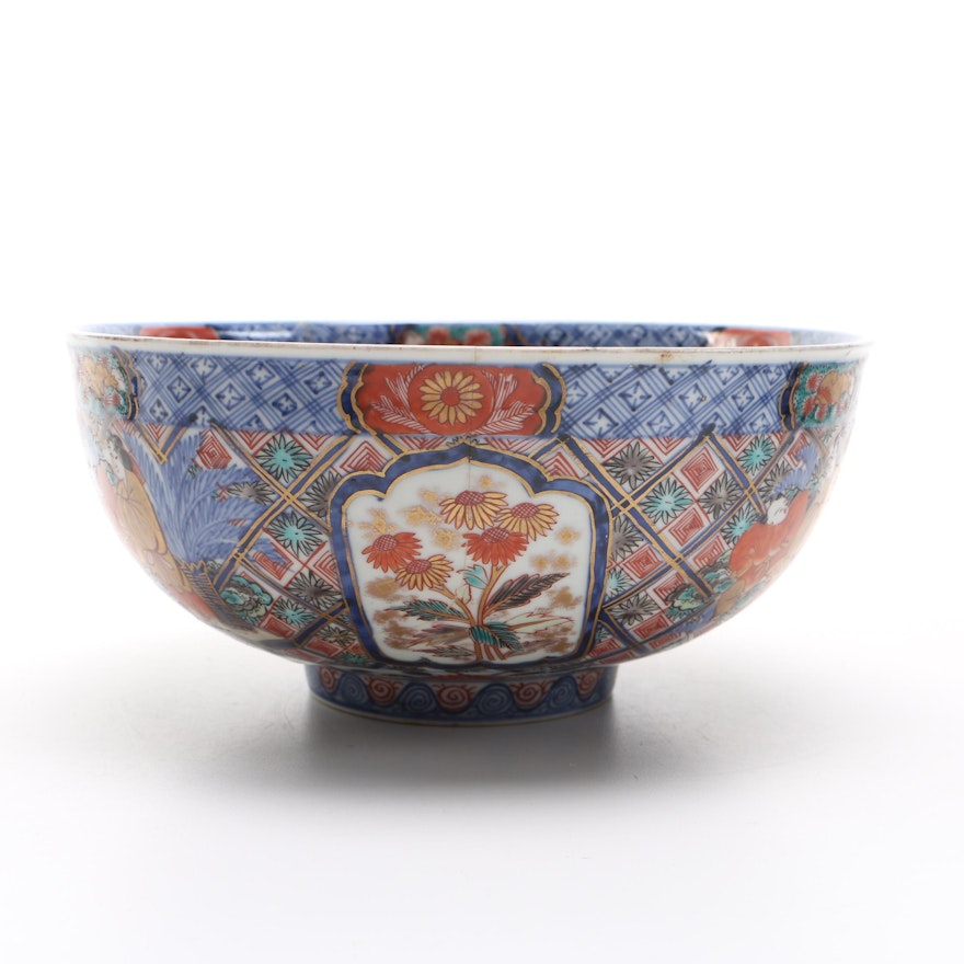 Japanese Imari Ware Porcelain Bowl