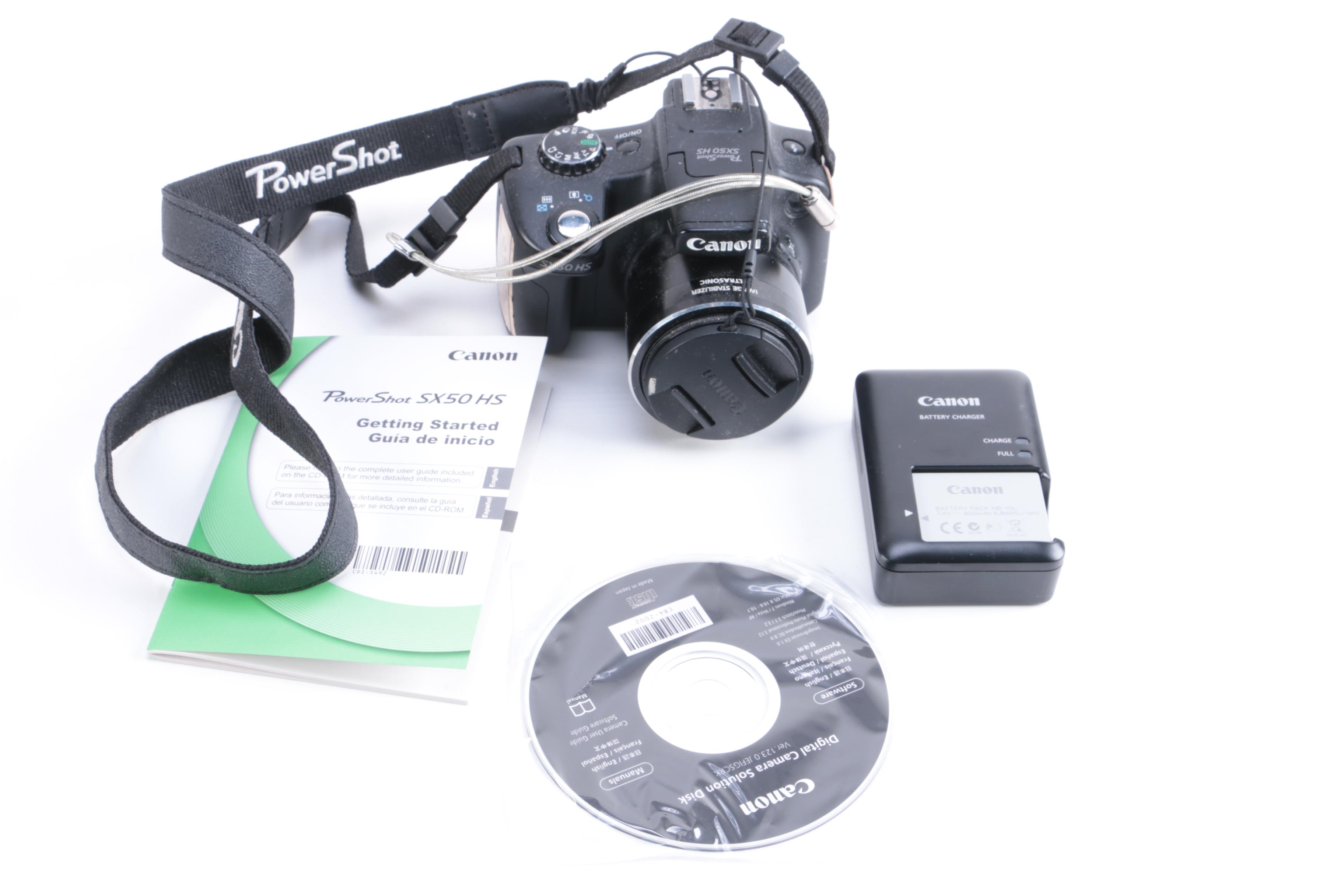 Canon PowerShot SX50 HS and Panasonic Cameras, Accessories EBTH