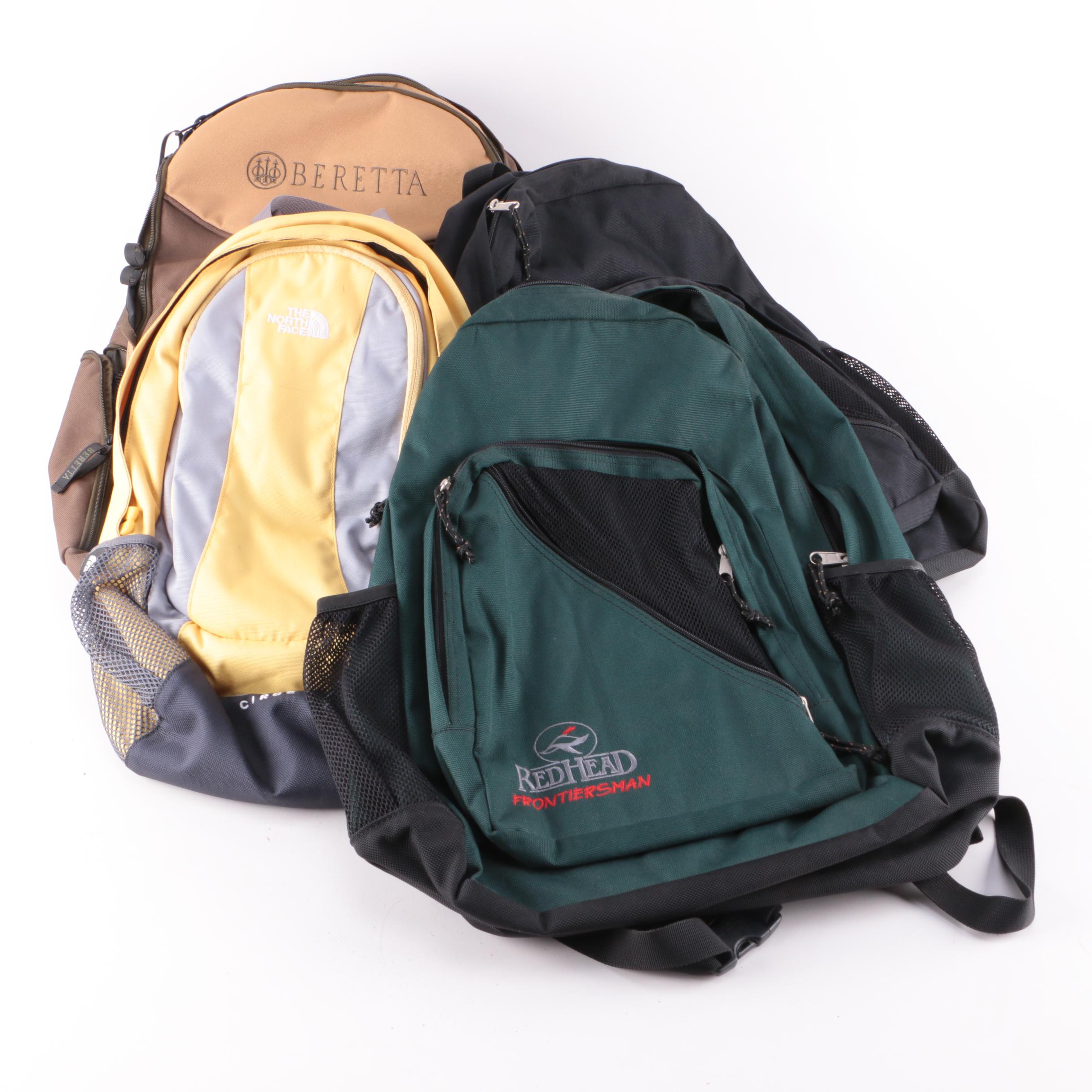 north face canvas backpack