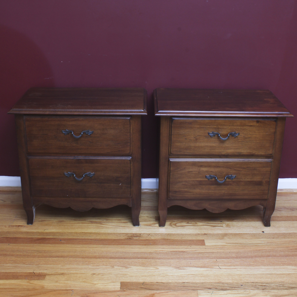 Oak Nightstands from "Impressions" by Thomasville EBTH