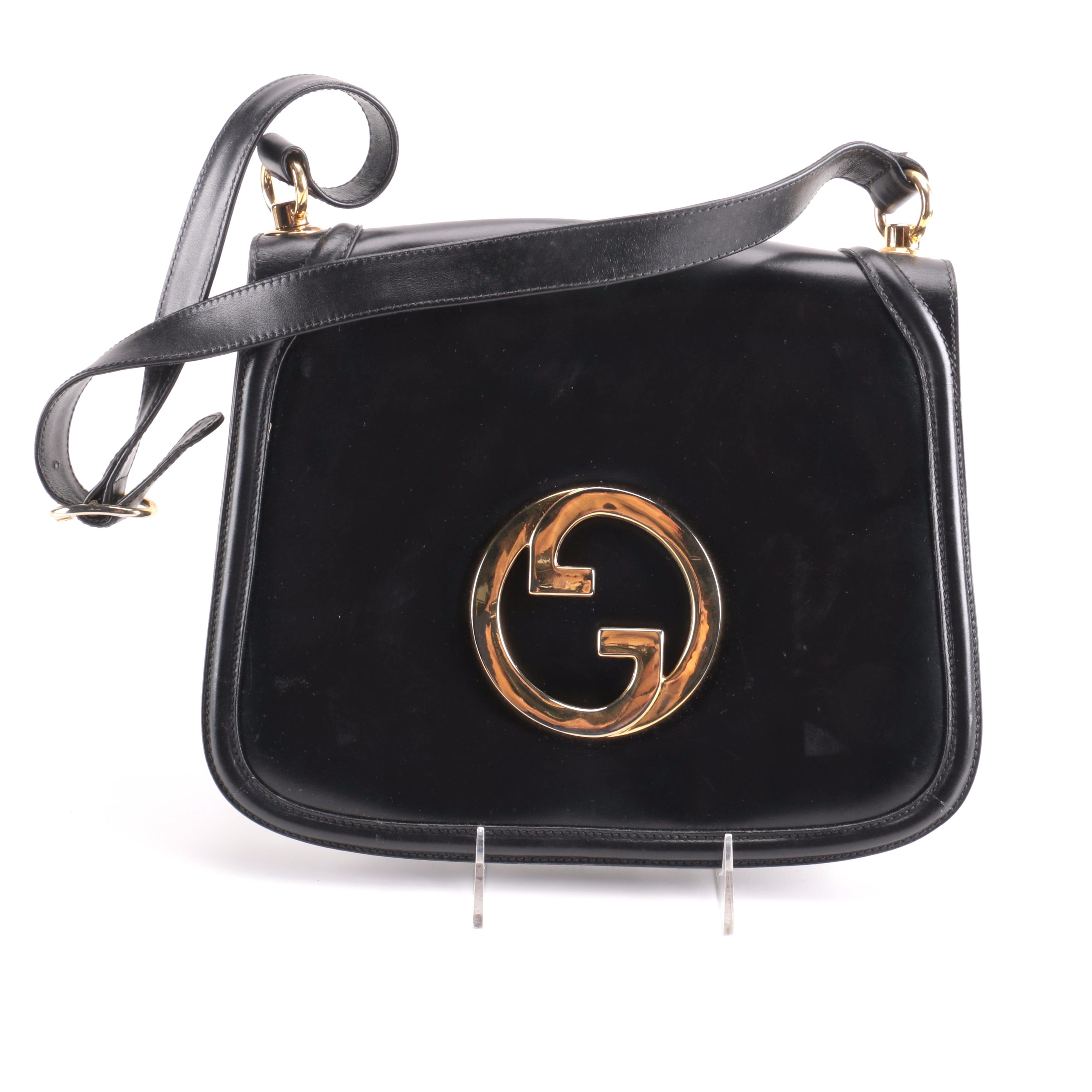 vintage black gucci bag