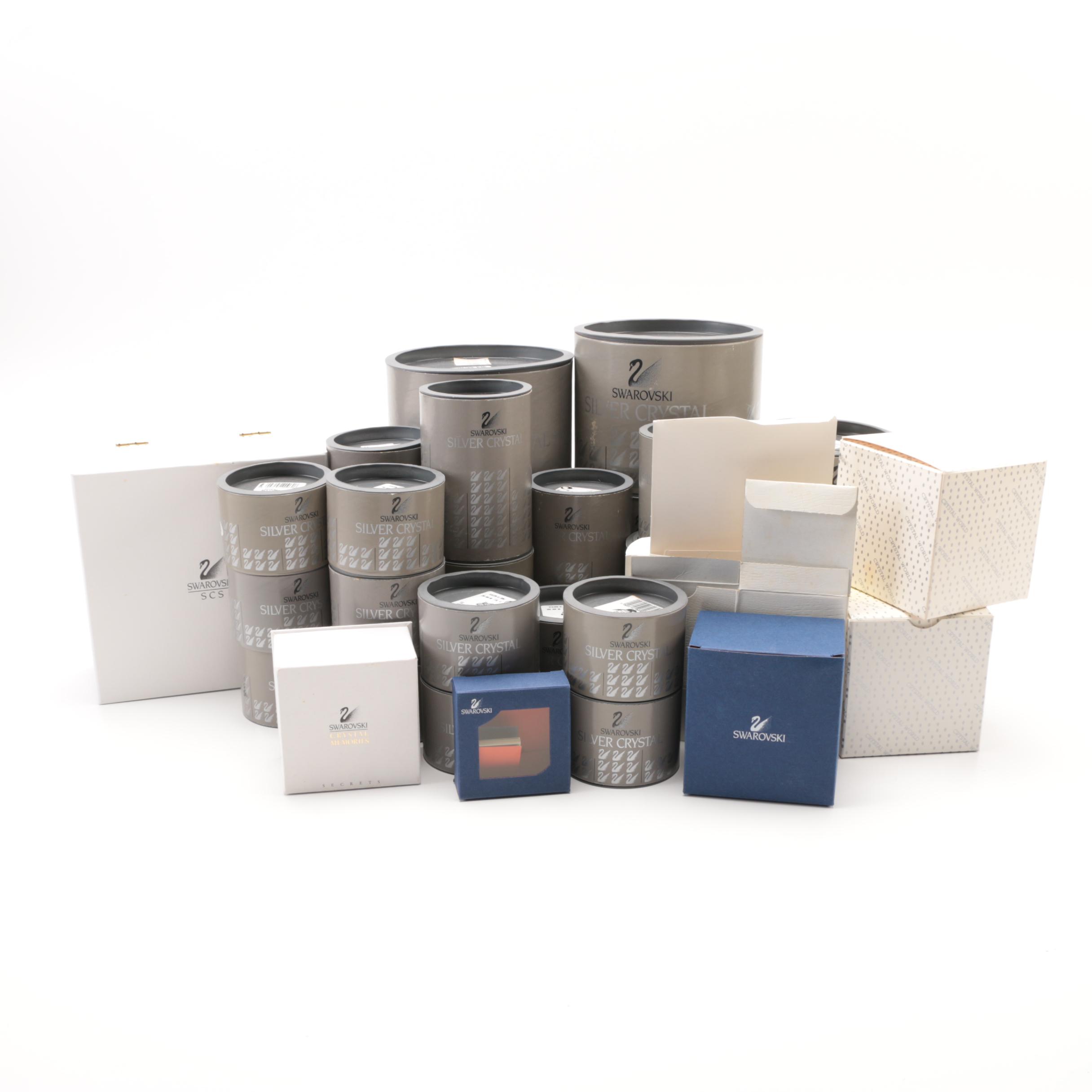 Empty Swarovski Boxes and Others EBTH