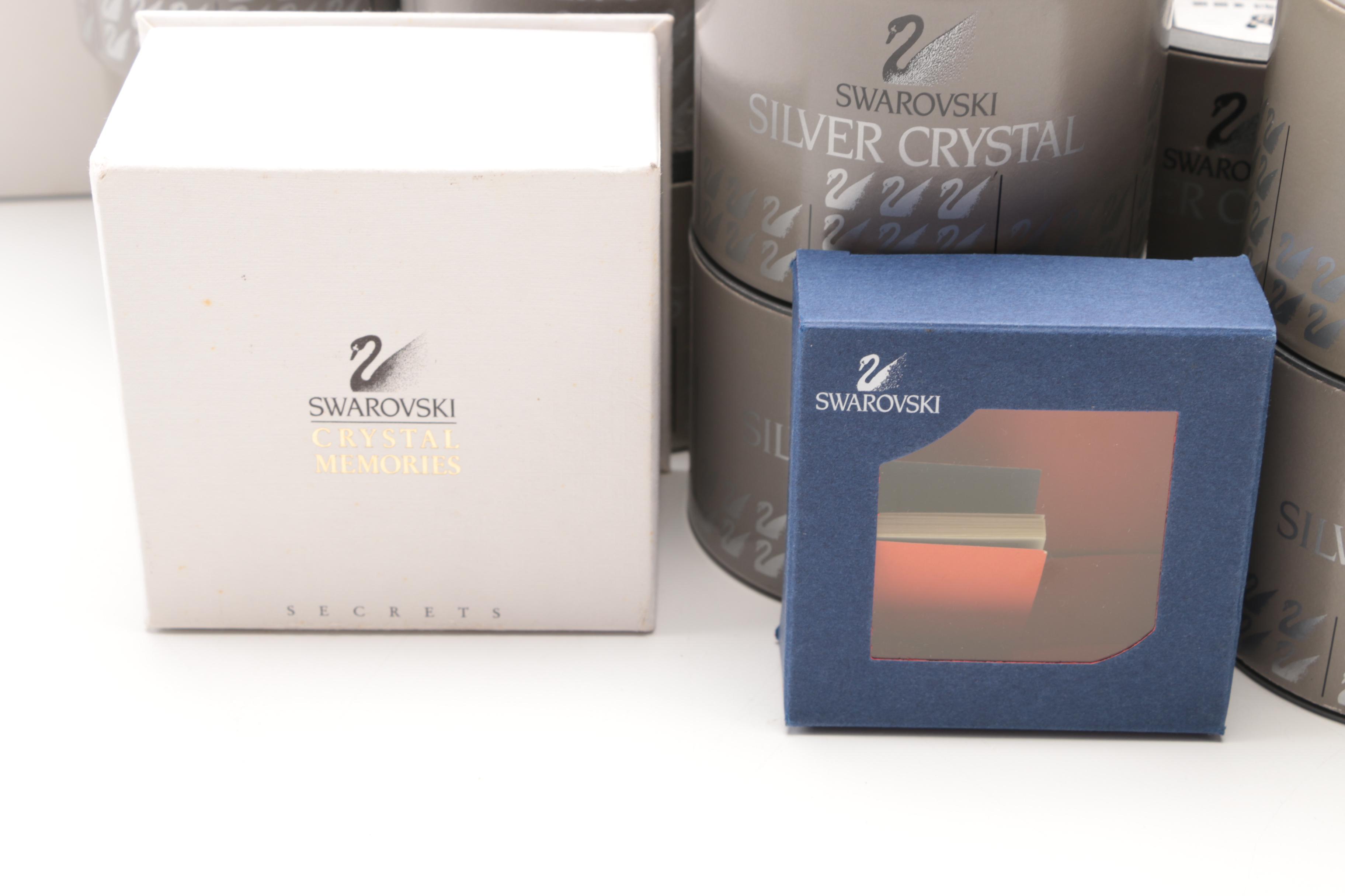Empty Swarovski Boxes and Others EBTH