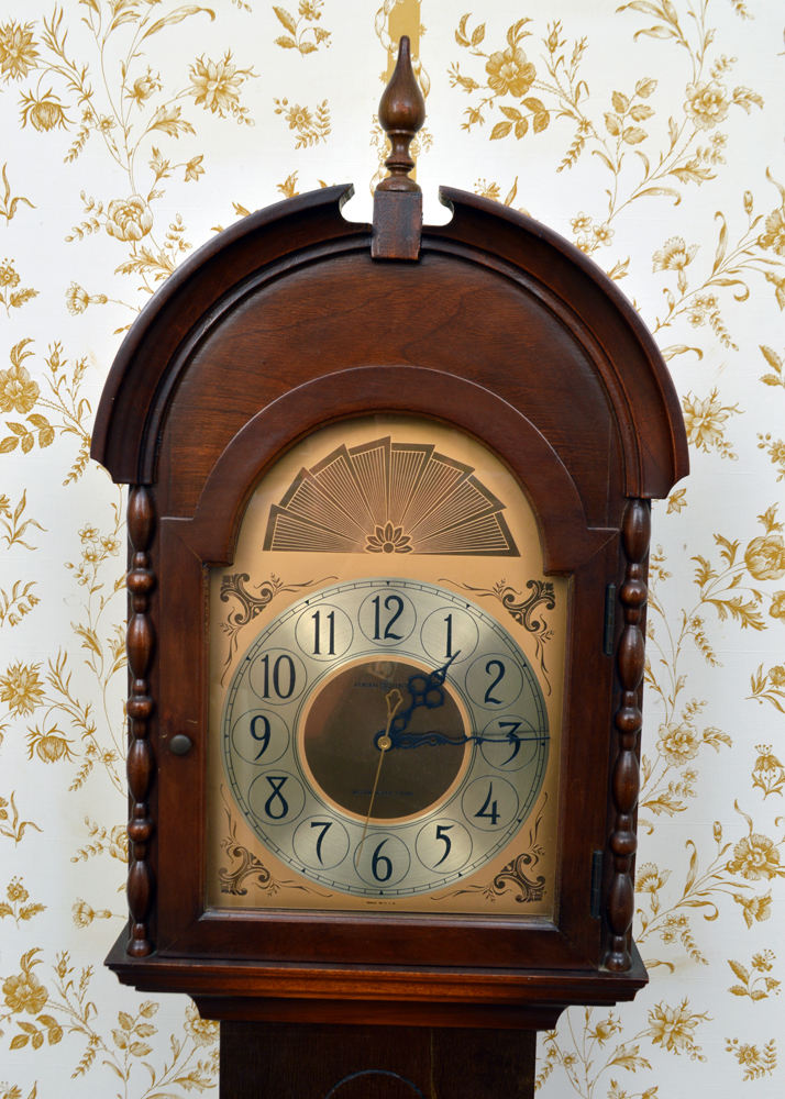 Vintage General Electric Grandfathers Clock EBTH