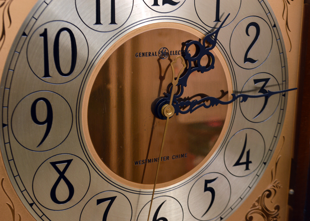 Vintage General Electric Grandfathers Clock EBTH