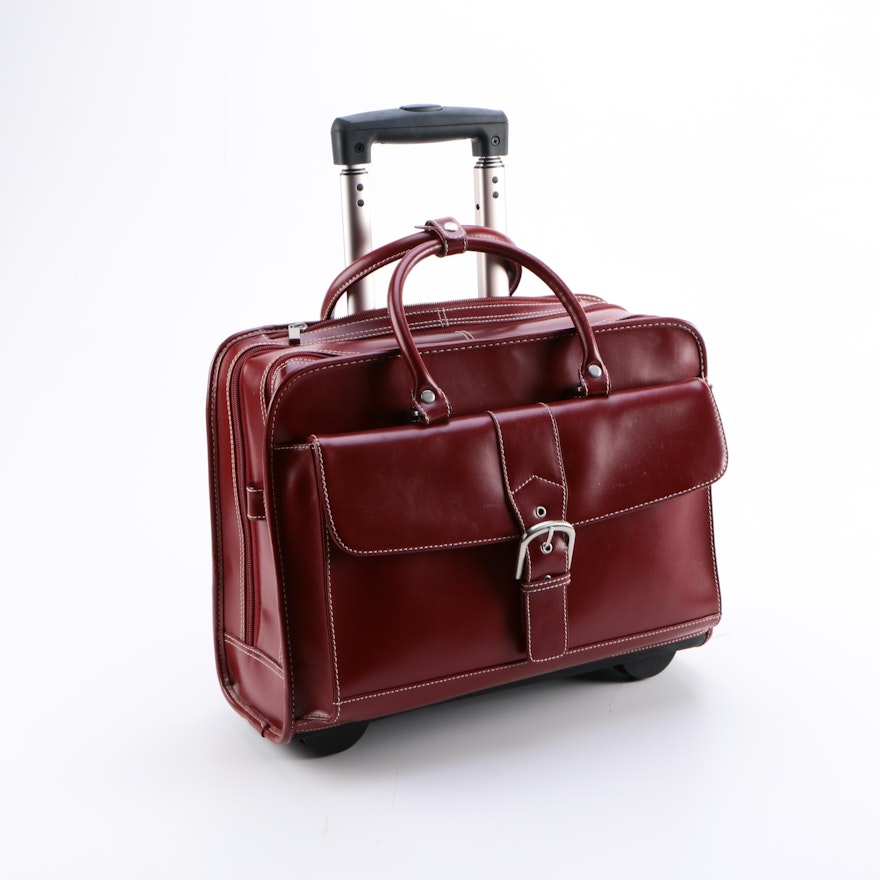 covey leather bag