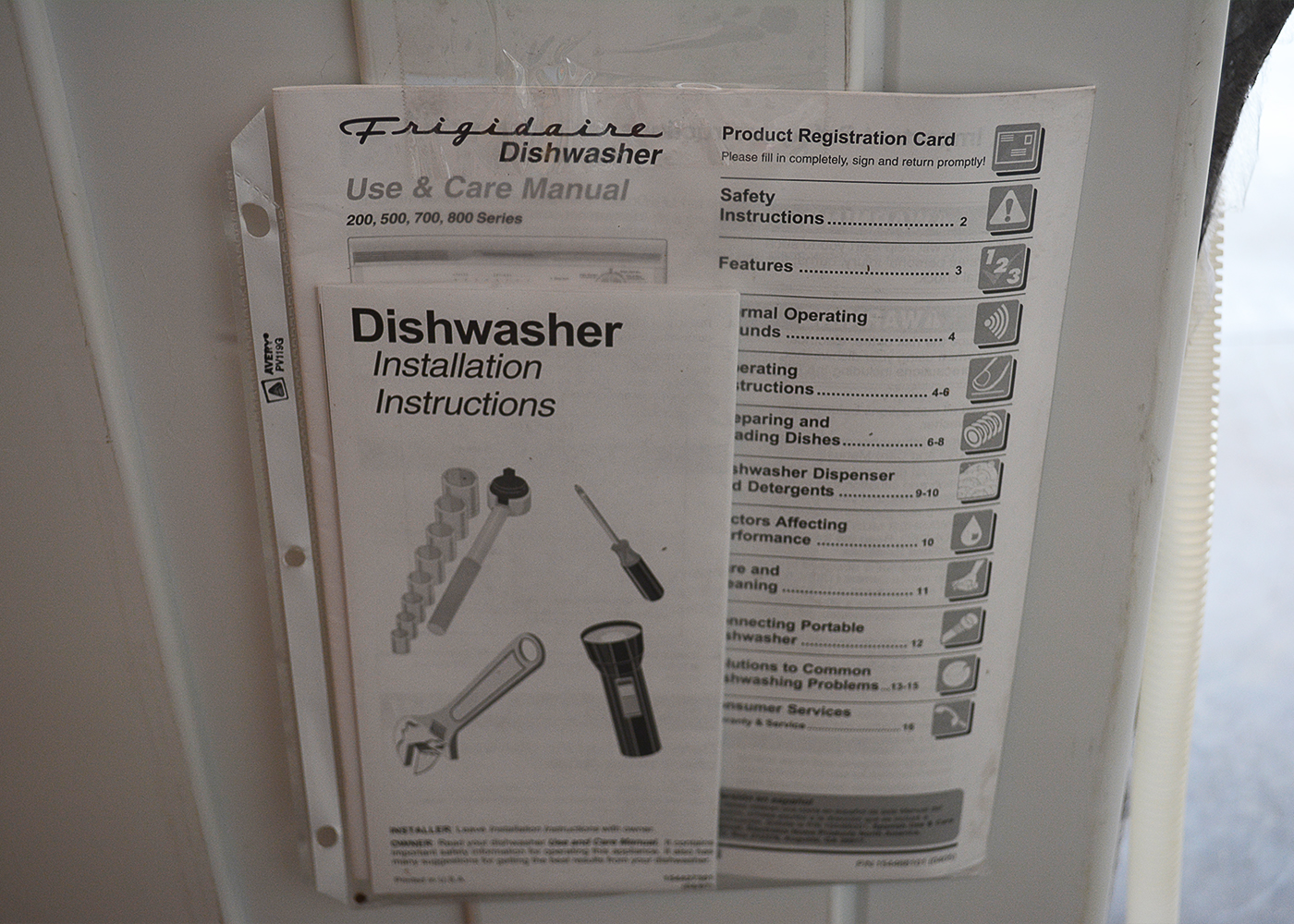 Frigidaire UltraQuiet III Dishwasher EBTH