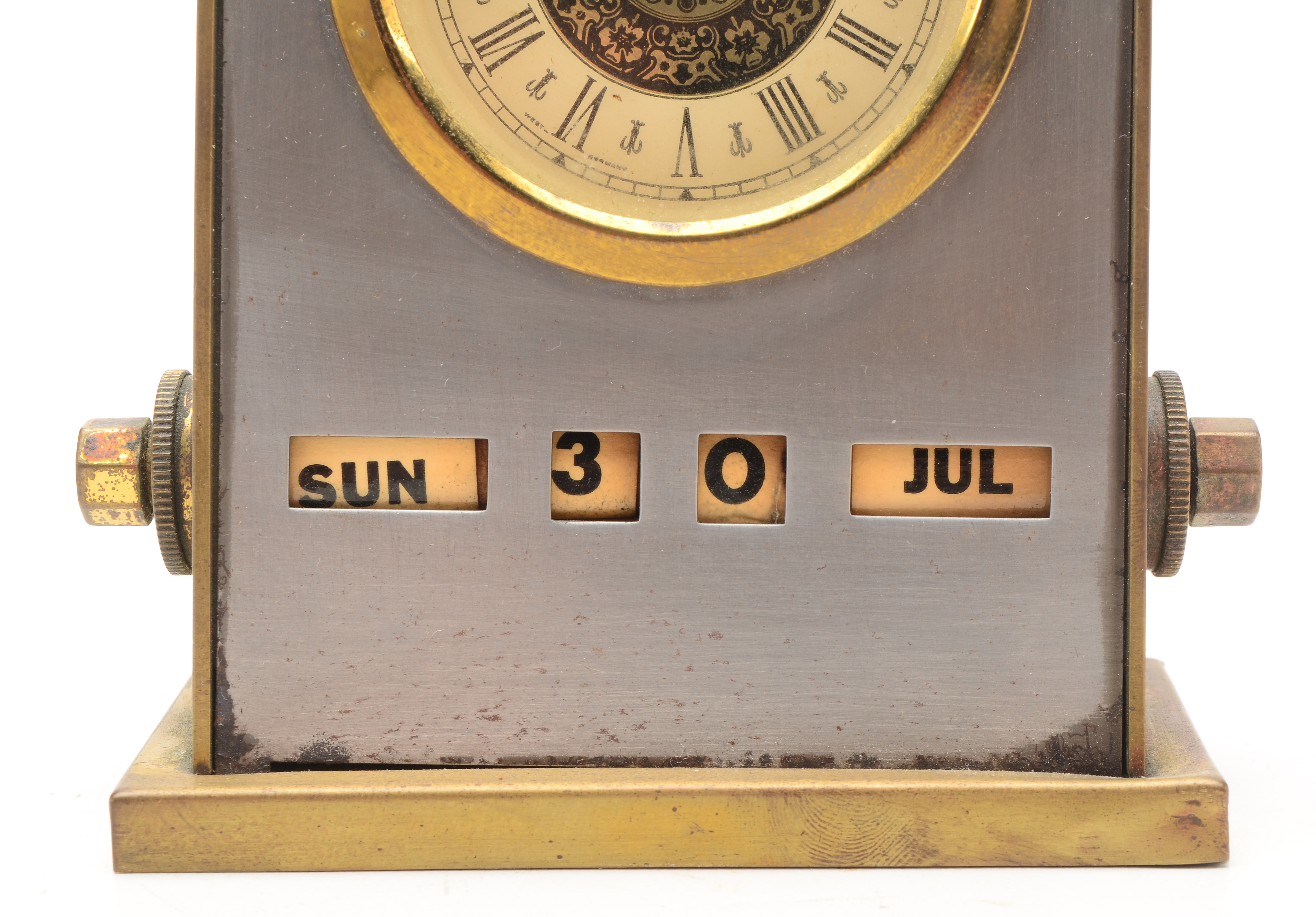 Vintage Mercedes Mechanical Desk Clock EBTH