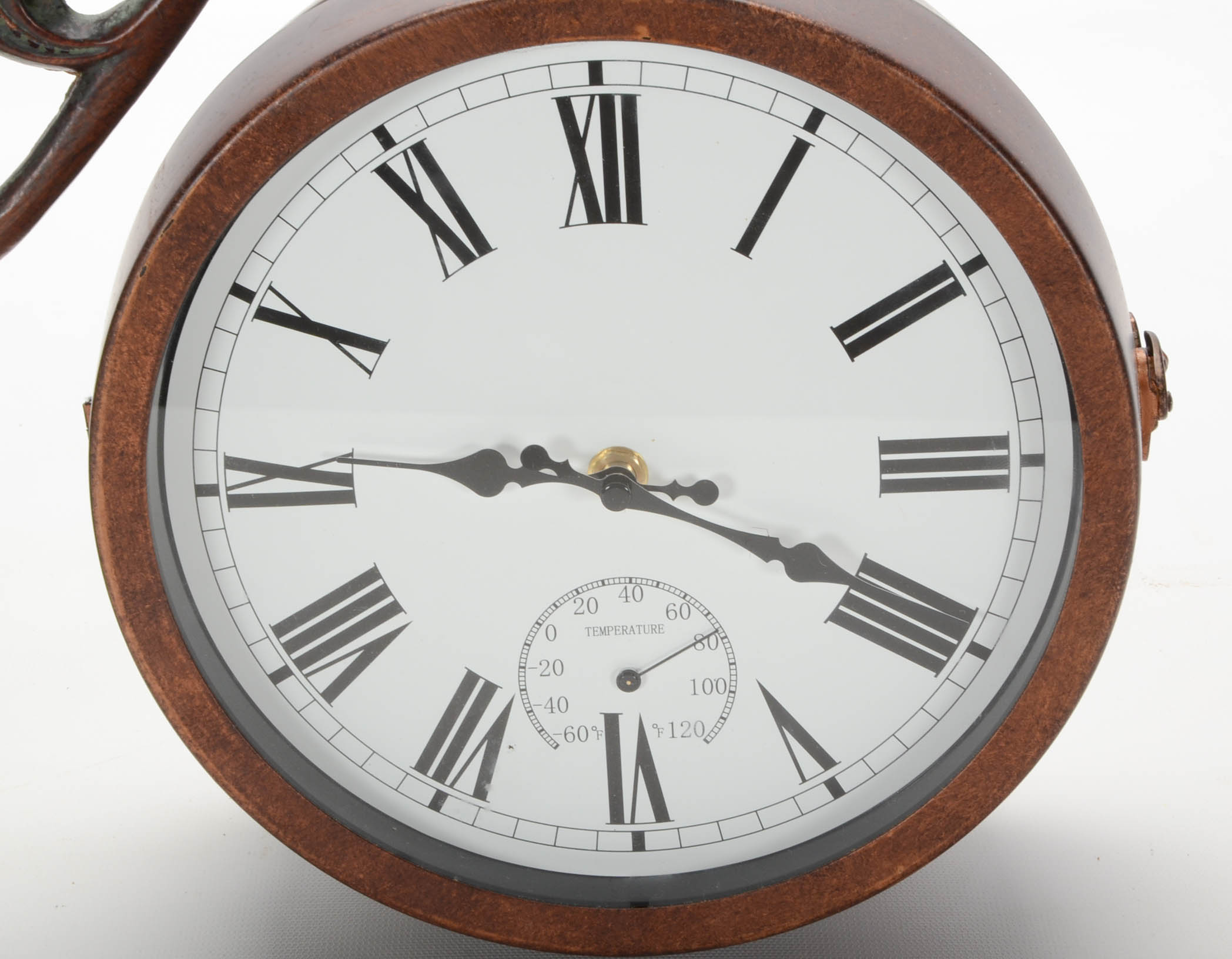 Decorative Wall Mount Clock on Bracket EBTH