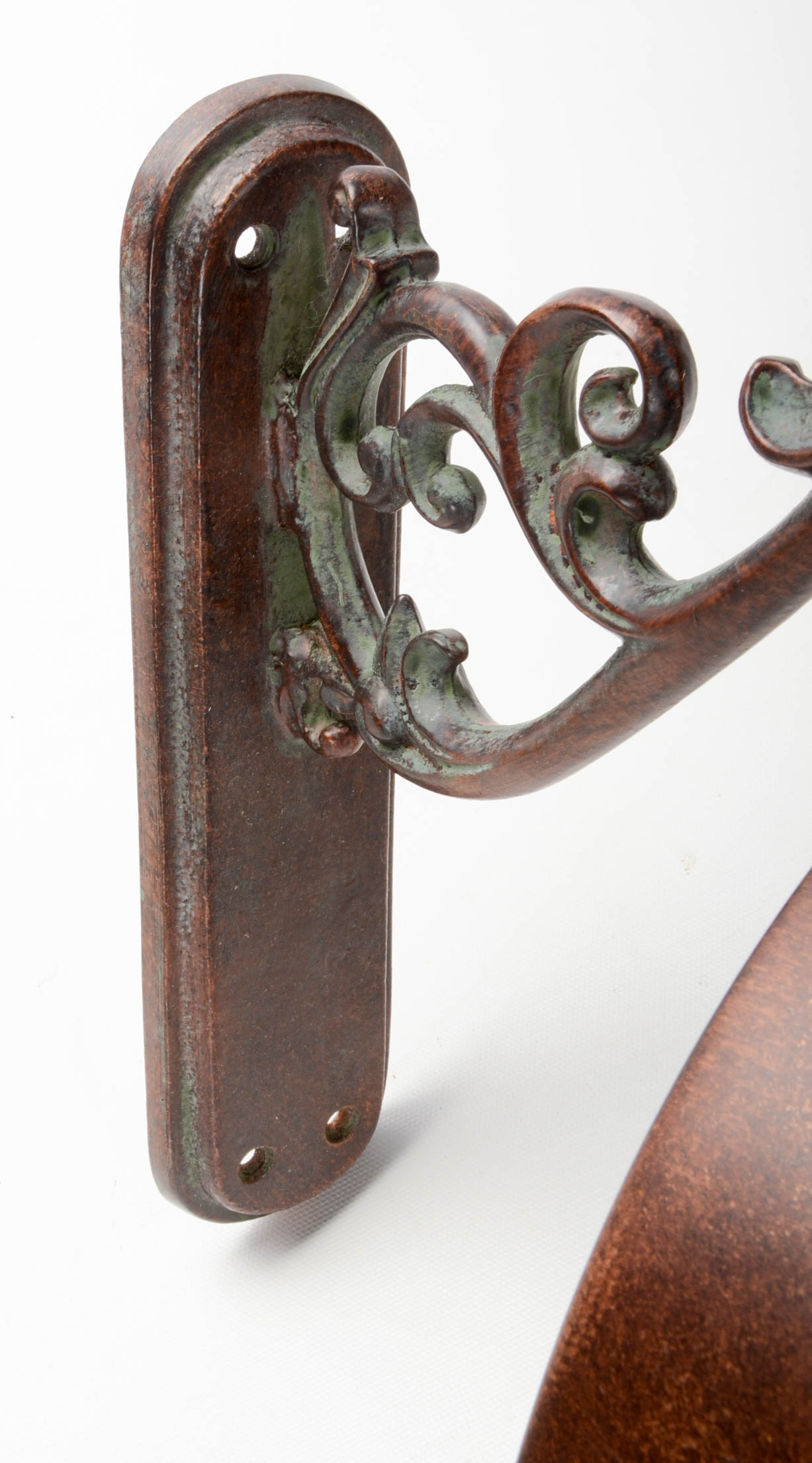 Decorative Wall Mount Clock on Bracket EBTH