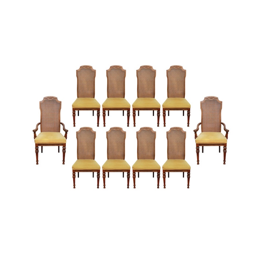 Vintage Burlington House Furniture Dining Chairs Ebth