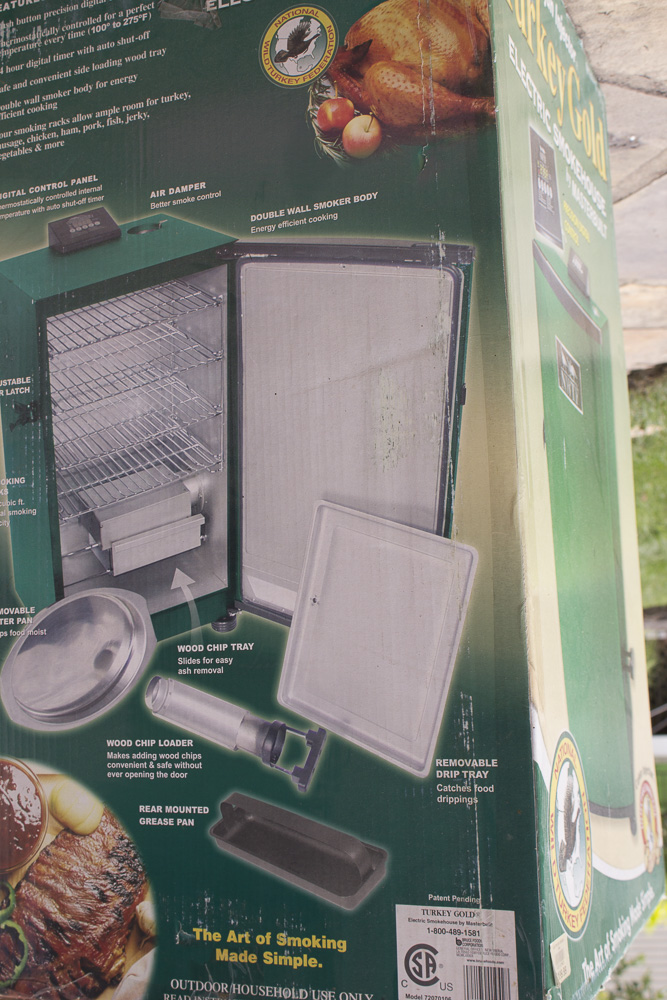 Masterbuilt Cajun Injector Turkey Gold Electric Smokehouse EBTH