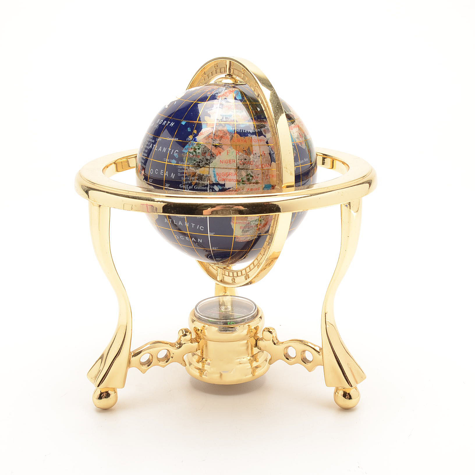 Gemstone Tabletop Globe EBTH
