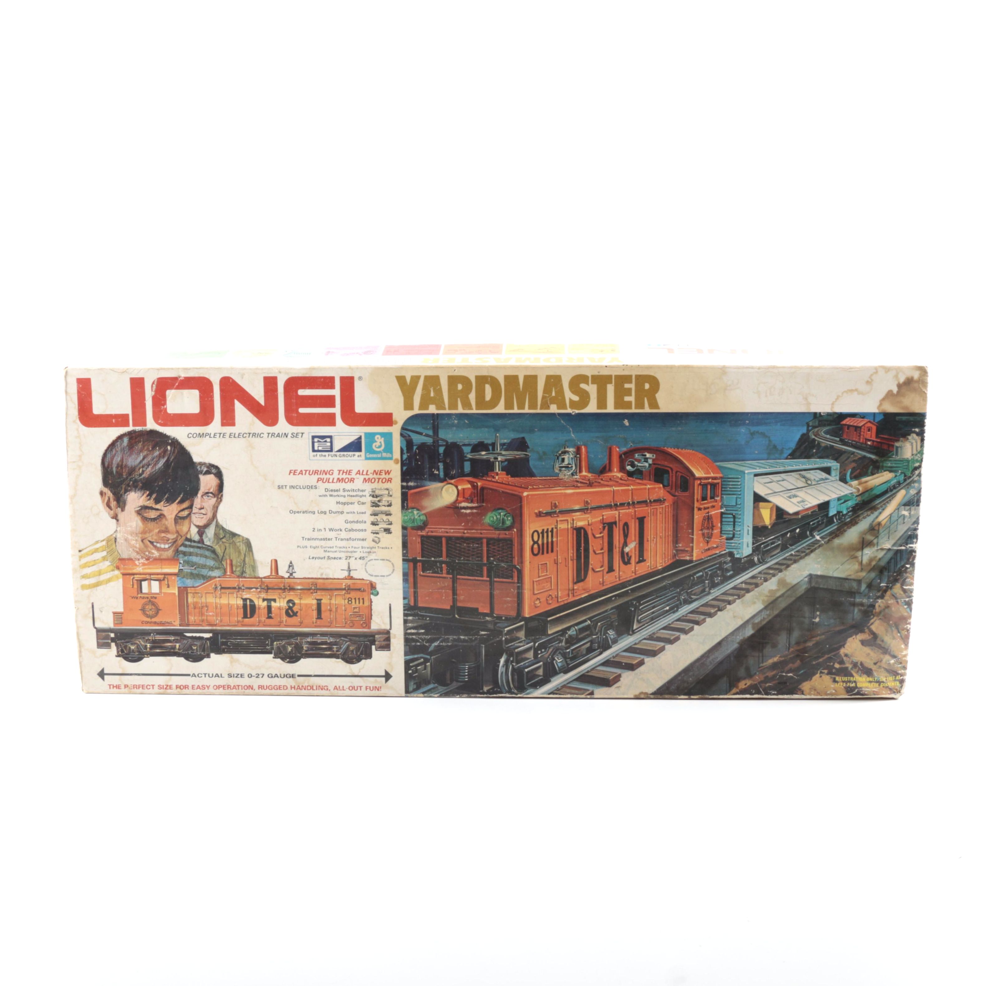 lionel yardmaster train set