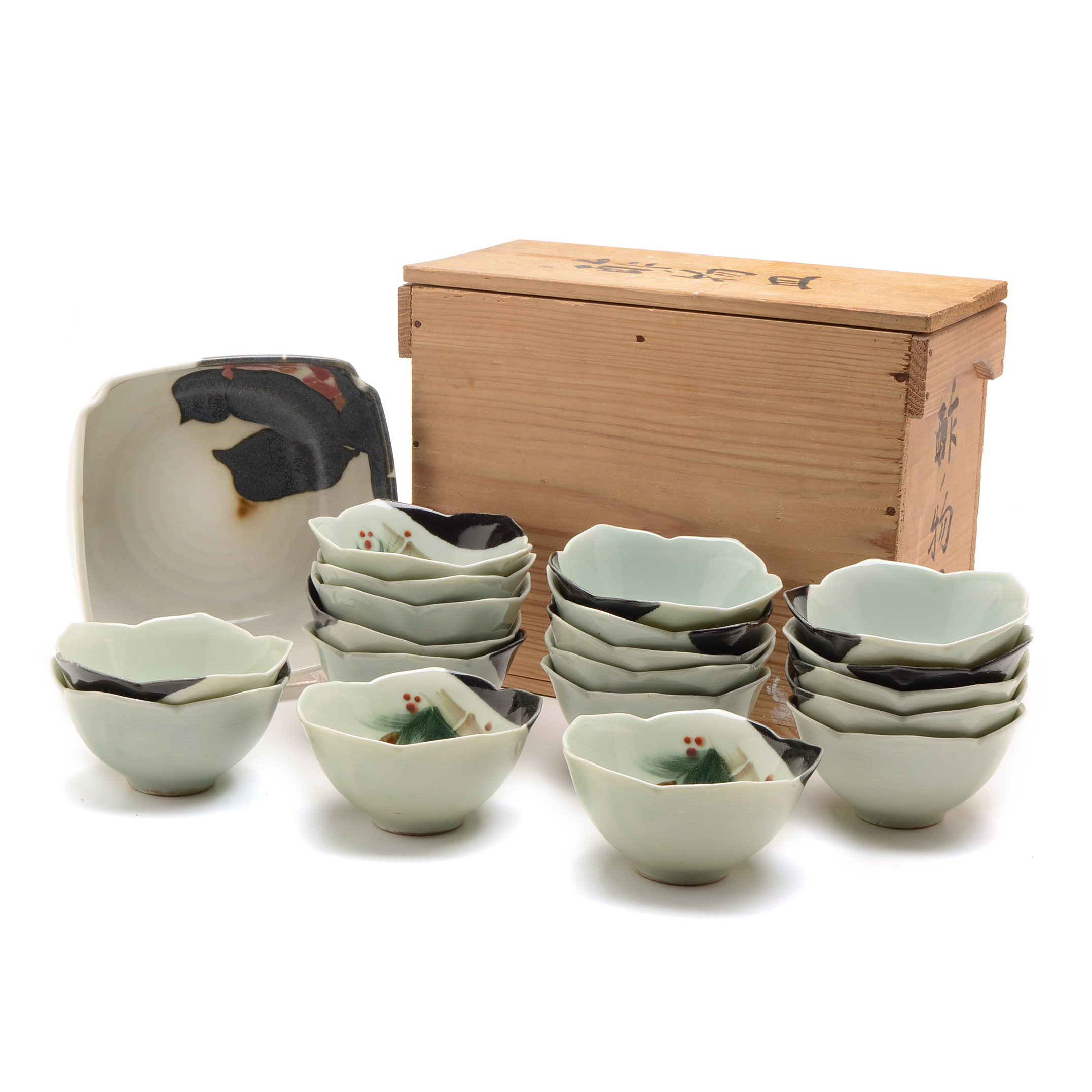 Japanese Porcelain Rice Bowls EBTH