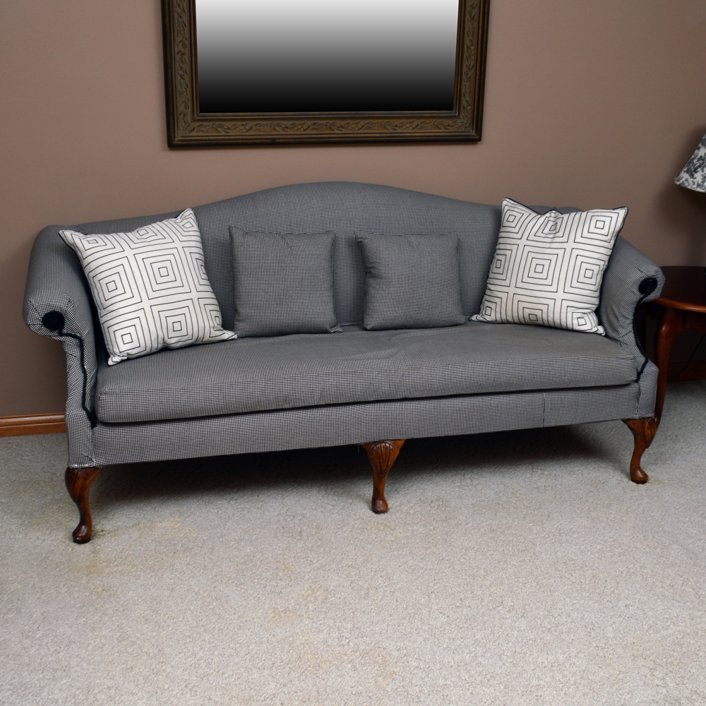 Queen Anne Style Sofa by Bassett EBTH