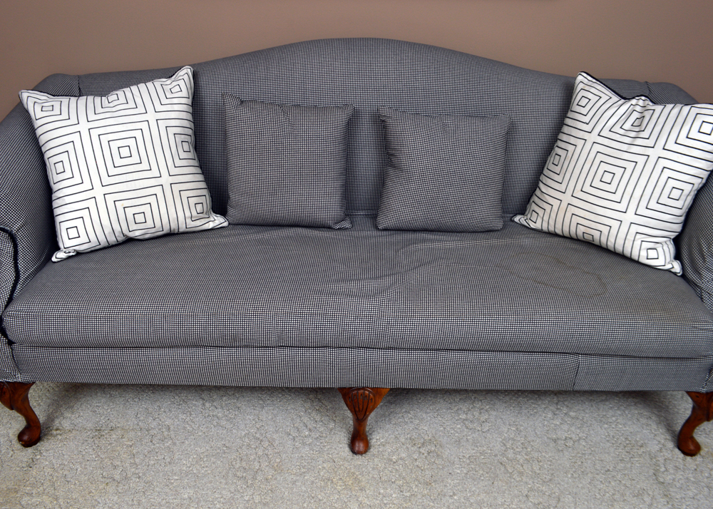 Queen Anne Style Sofa by Bassett EBTH