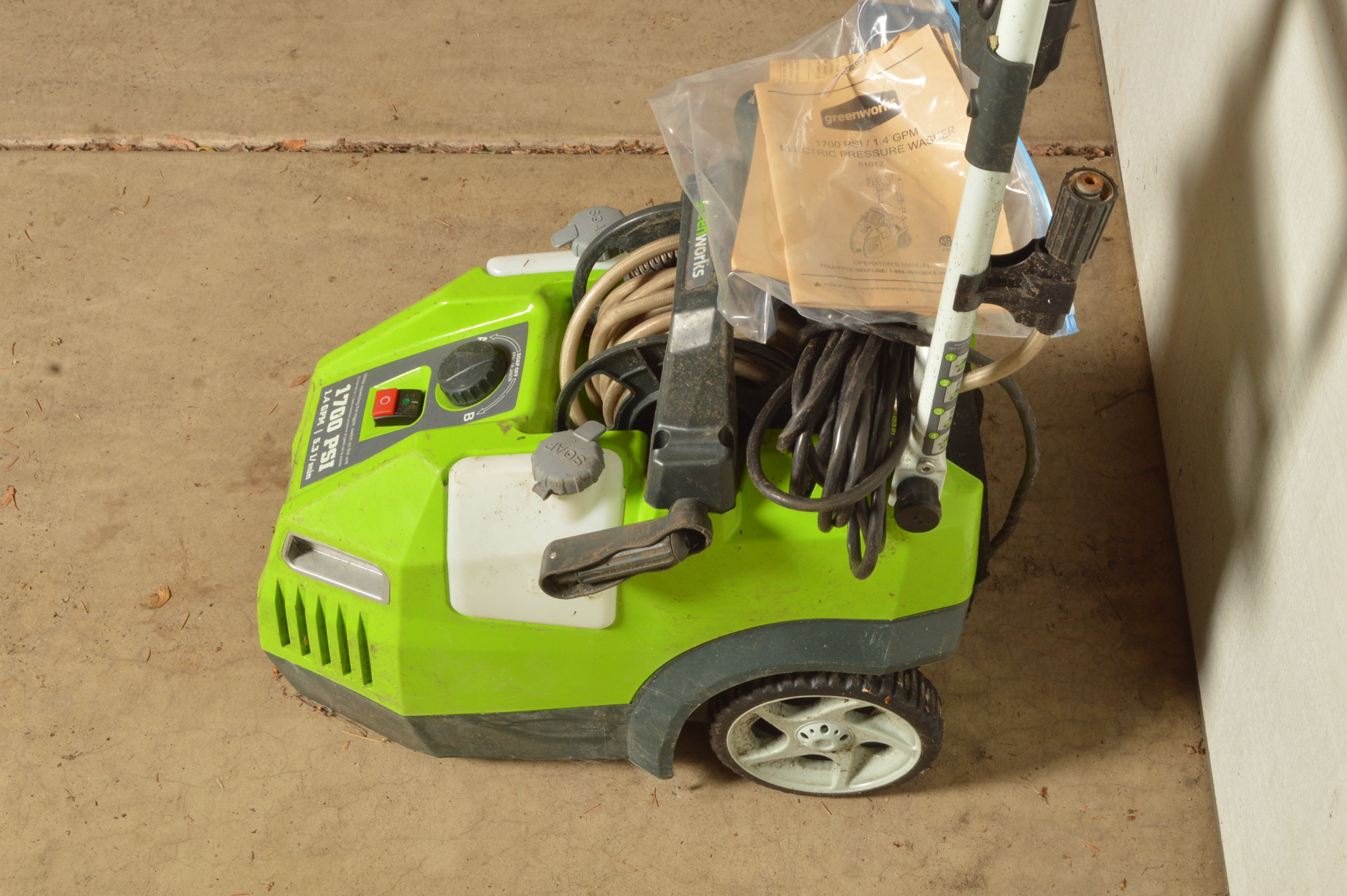 Greenworks Pressure Washer EBTH