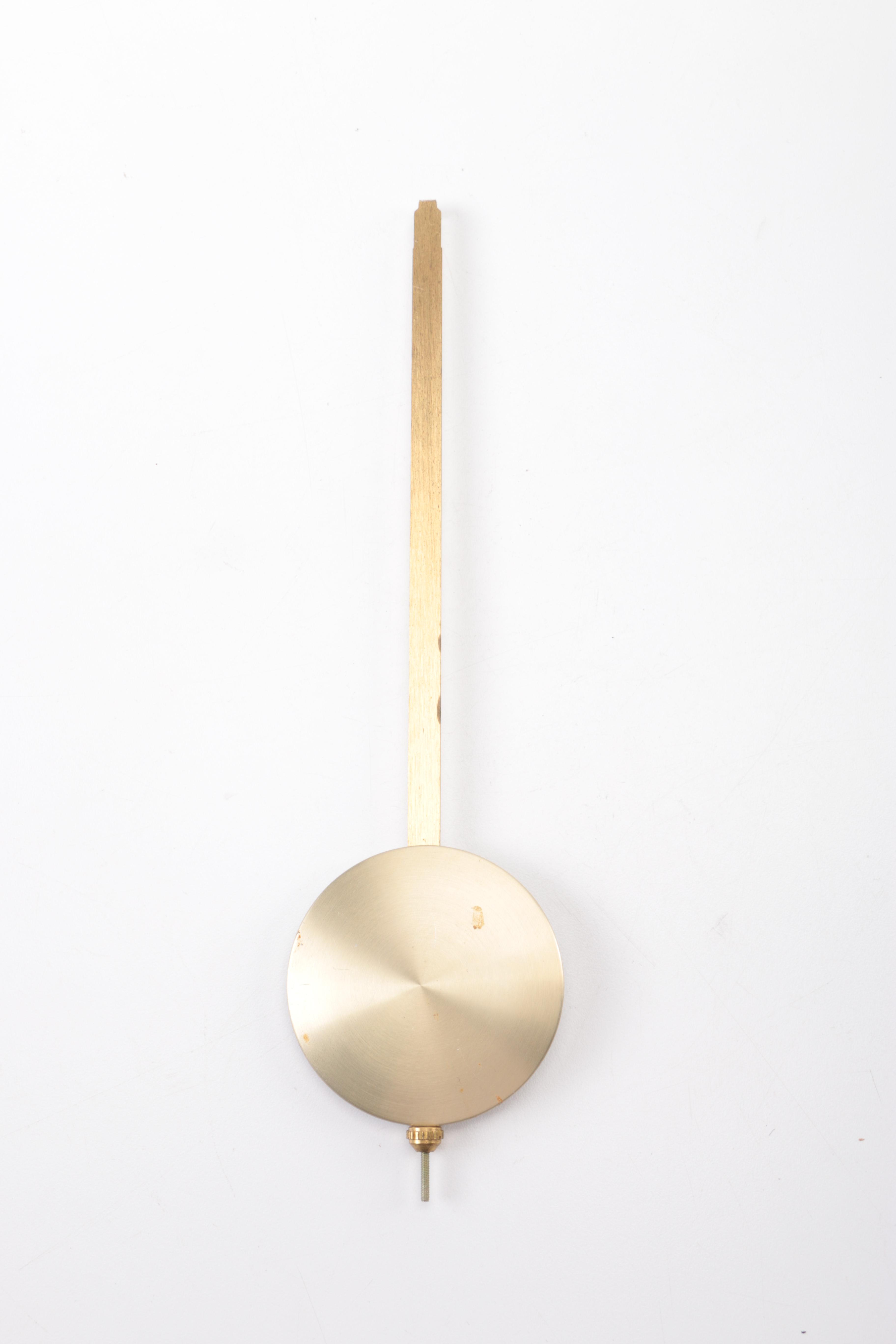 Verichron Regulator Battery Powered Pendulum Wall Clock EBTH