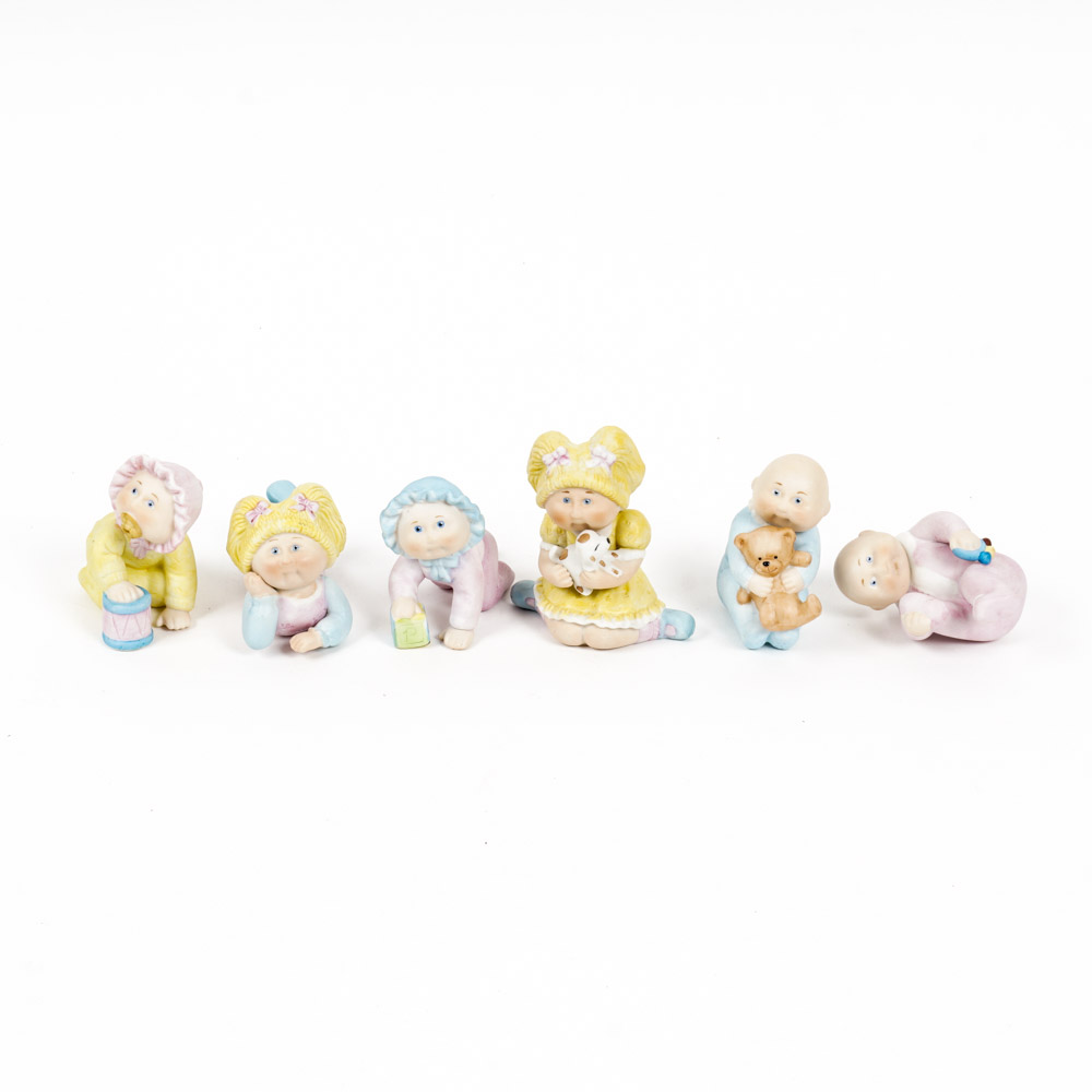 porcelain cabbage patch figurines