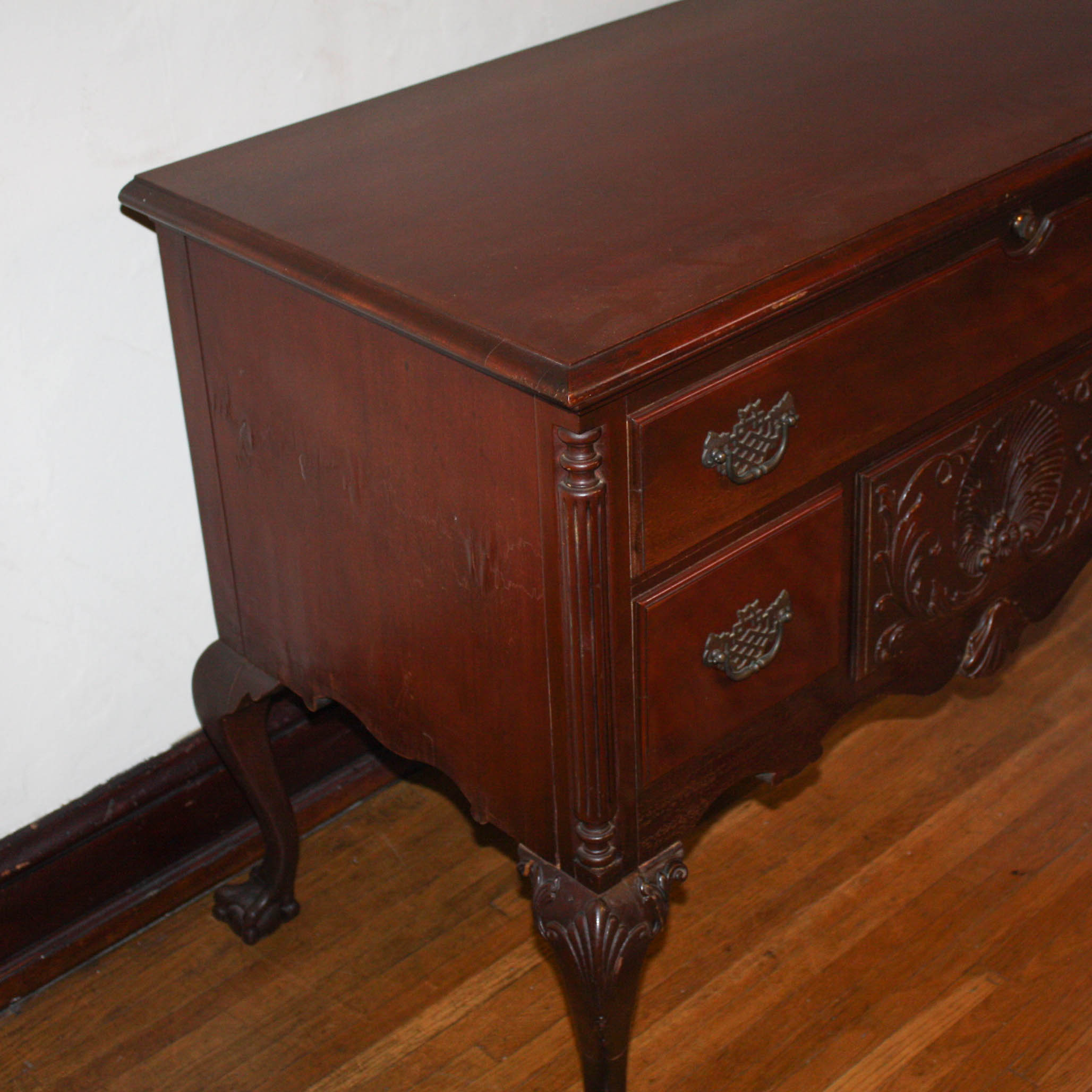 Chippendale Style Mahogany CedarLined Hope Chest by Caswell Runyan EBTH